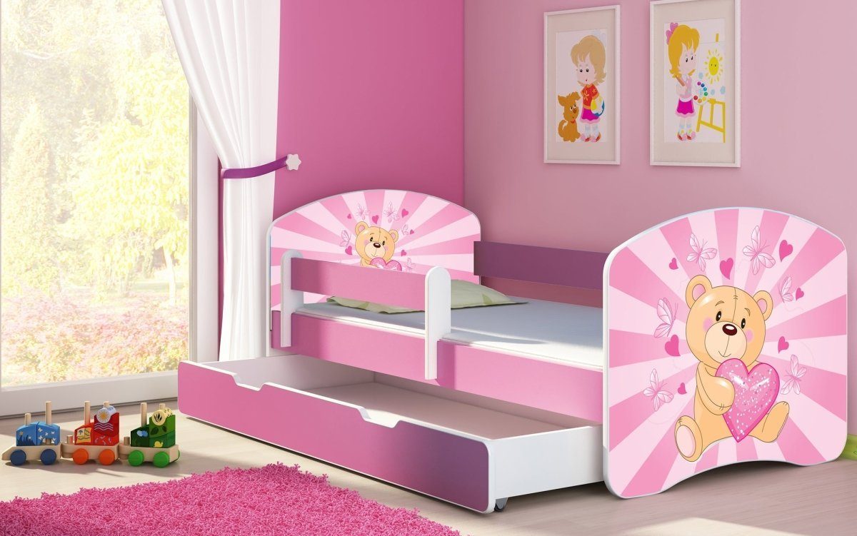 Luxusbetten24 Kinderbett Dream, mit verschiedenen Motiven