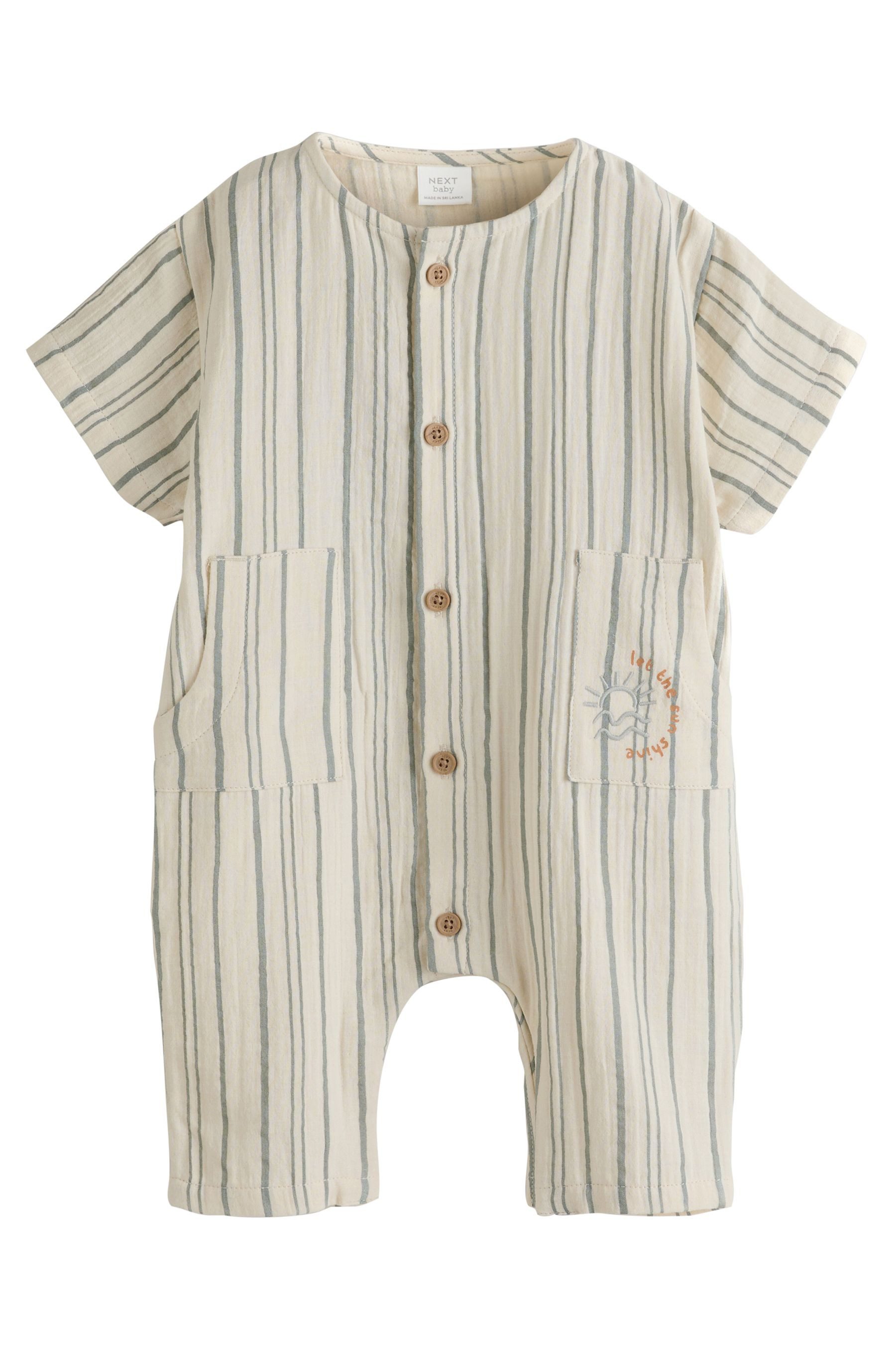 Next Strampler Kurzärmeliger Baby-Strampler (1-tlg)