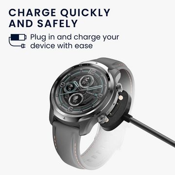 kwmobile USB Ladekabel für Ticwatch Pro 5 / Pro 3 / Pro X / E3 - Charger Elektro-Kabel, (102,00 cm), USB Lade Kabel für Ticwatch Pro 5 / Pro 3 / Pro X / E3 - Charger