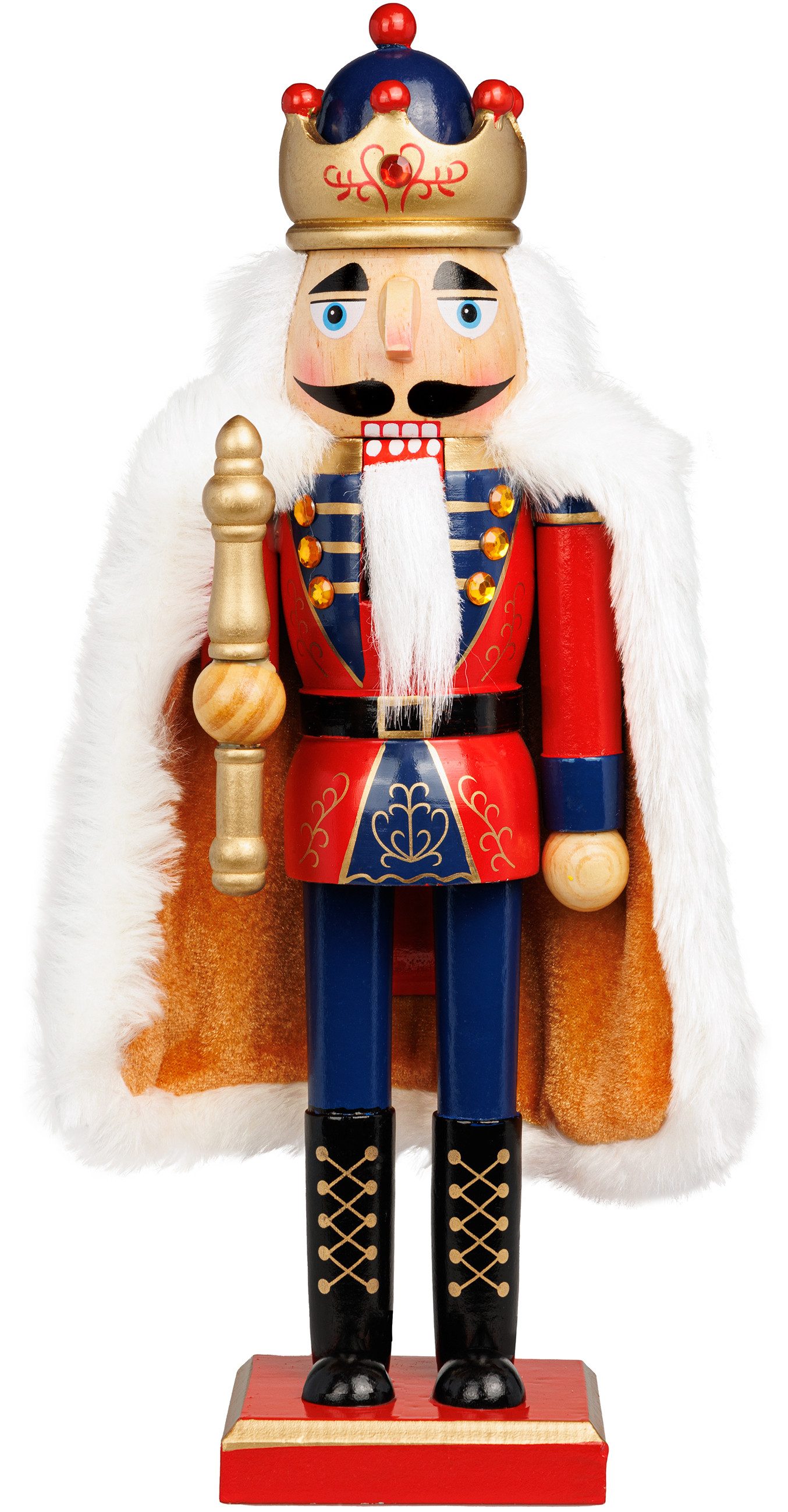 SIKORA Weihnachtsfigur NK-D traditionelle Deko Nussknacker günstig online kaufen