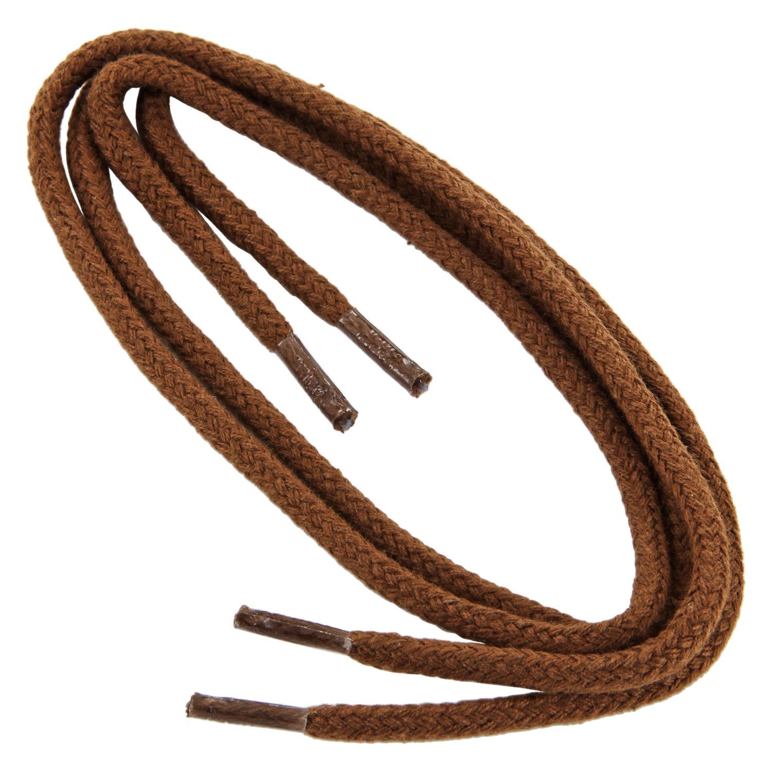 Collonil Schnürsenkel Schnürsenkel / Schuhband - Kordel - rund - Ø ca. 3 mm Mittelbraun