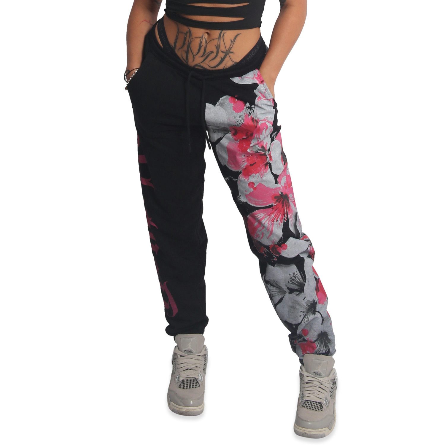 YAKUZA Jogginghose Flower Style V02 günstig online kaufen