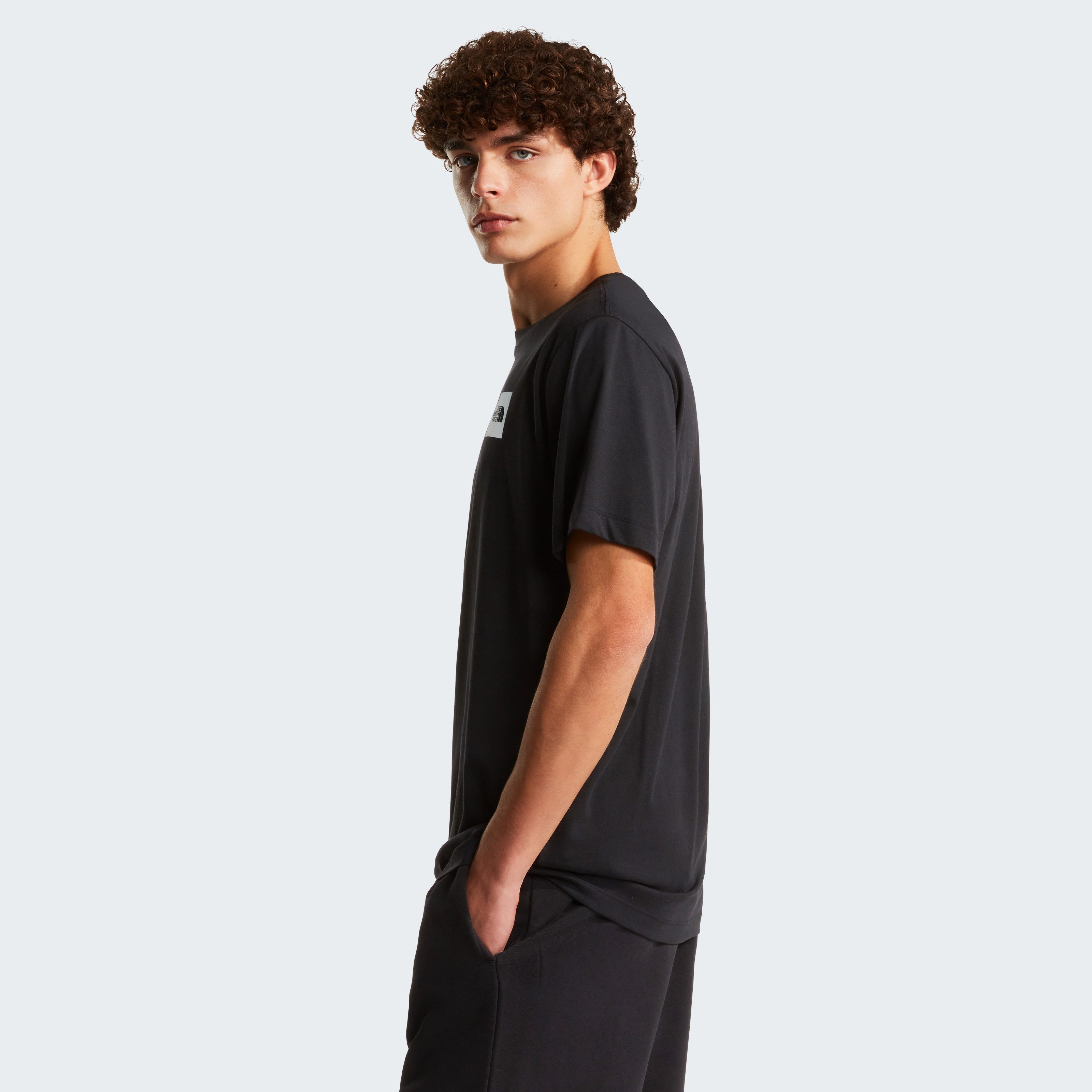 The North Face T-Shirt M EVOLUTION BOX HALF DOME REGULAR SHORT SLEEVE TEE normale Passform, Kurzarm, für Sportmode und Outdoormode