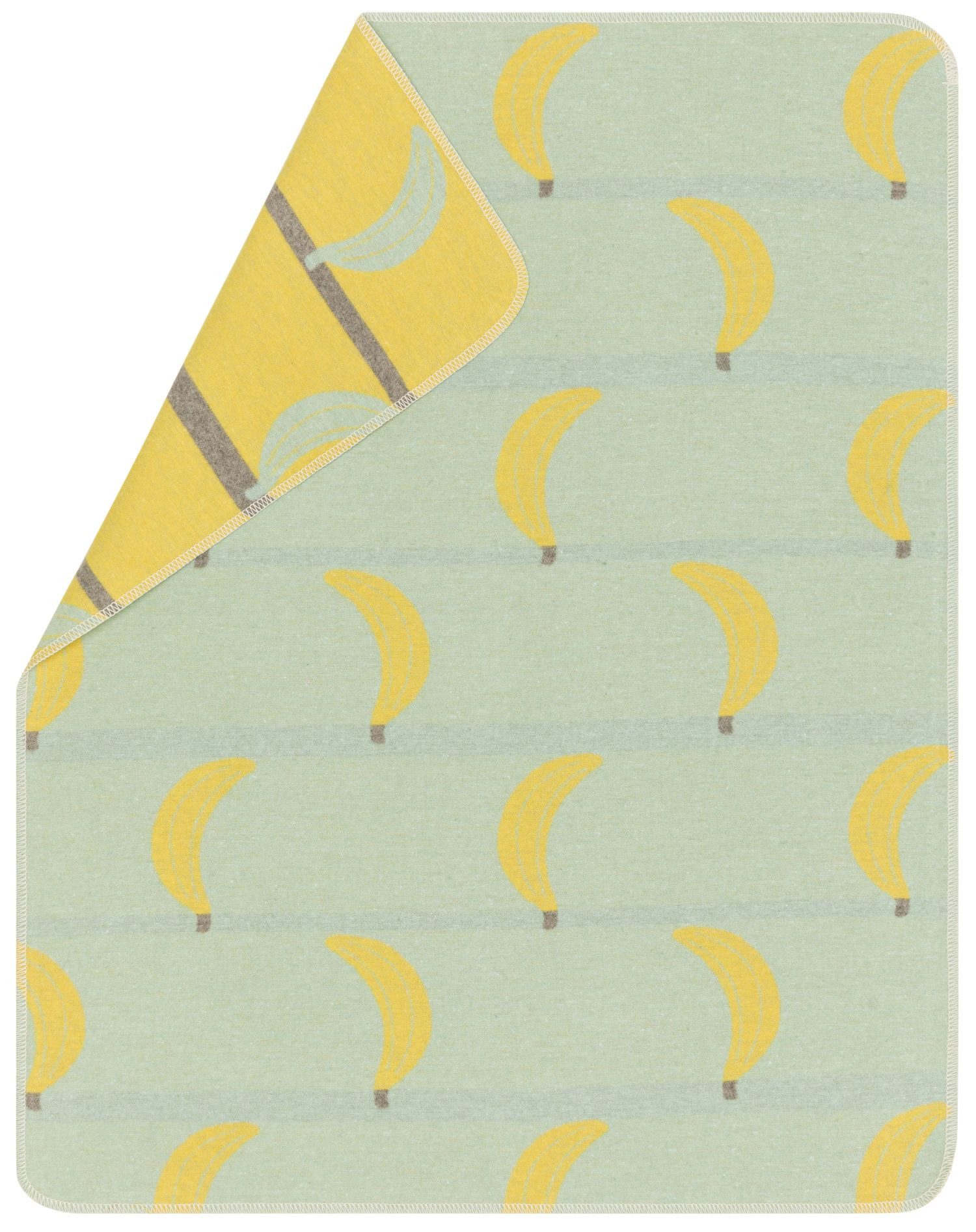 Babydecke Juwel 'Banana Breeze' 70 x 90 cm, DAVID FUSSENEGGER