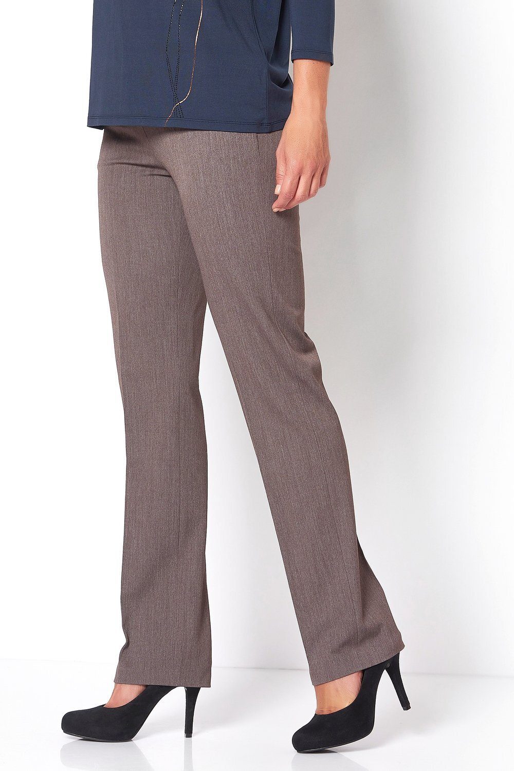 Relaxed by TONI Bügelfaltenhose Jade mit Rundum-Gummizug