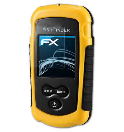atFoliX Schutzfolie Displayschutz für Lucky Fischfinder 1108-1, (2 Folien), Ultraklar und hartbeschichtet