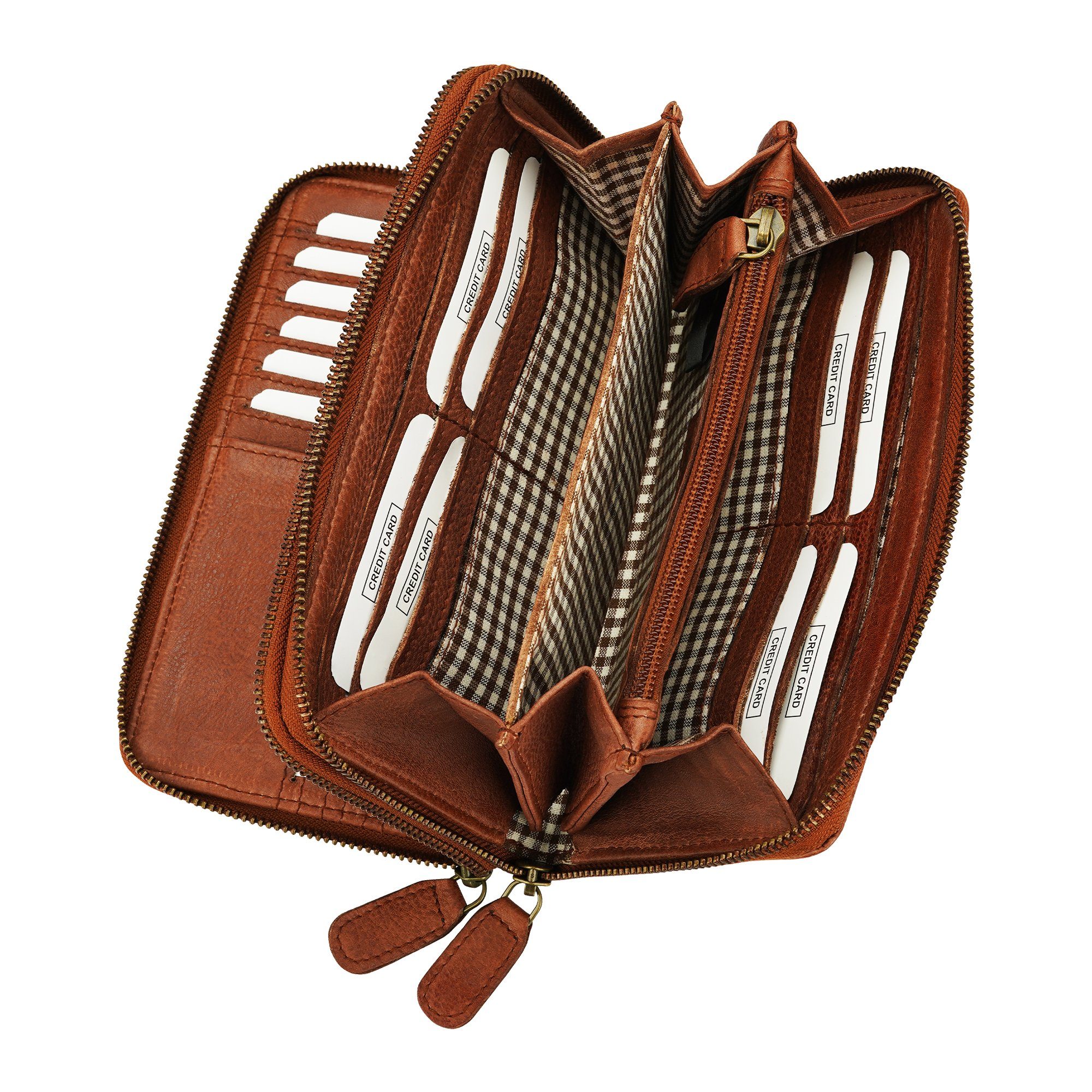 Manza Geldbörse Geldbörse Portemonnaie Damen Geldbörse Portmonee Echt Leder günstig online kaufen