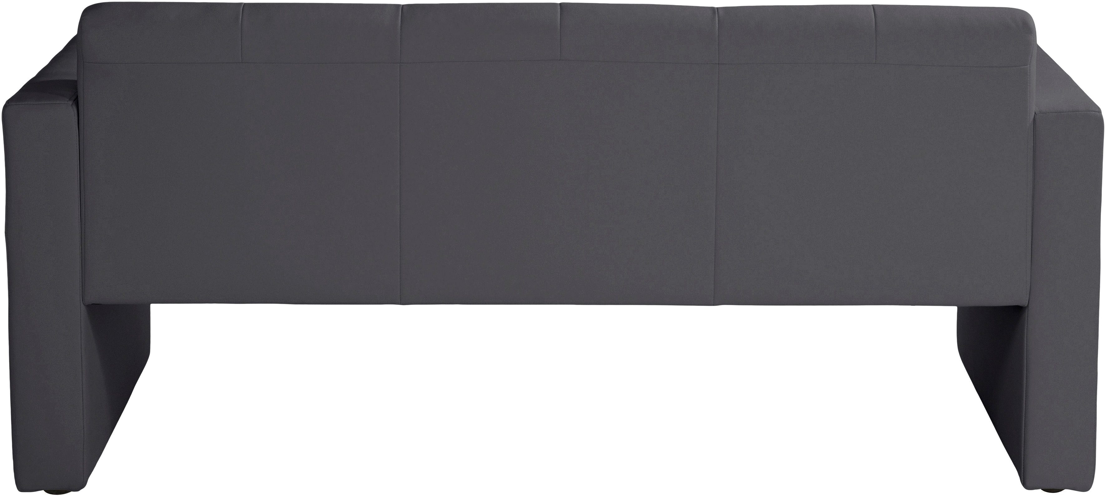exxpo - sofa fashion Sitzbank Barista Küchensofa, kompakte Stellmaße, Sitzhöhe 49cm, mit Rückenlehne – Bild 4 von 5