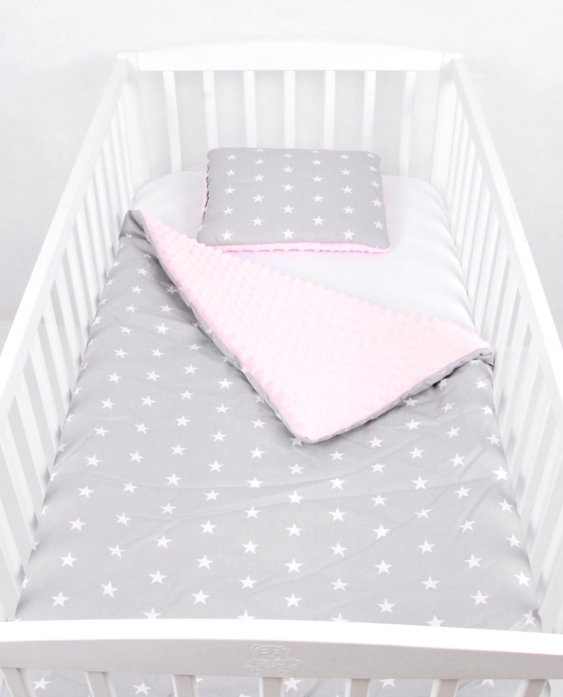 Babydecke BABYLUX Babydecke Krabbeldecke MINKY Kuscheldecke 75x100 cm+KISSE günstig online kaufen