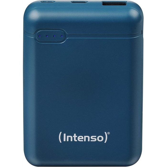 Intenso Powerbank XS 10000 Petrol USB-A/Micro-USB/USB-C Handy/MP3-Player/Tablet Powerbank