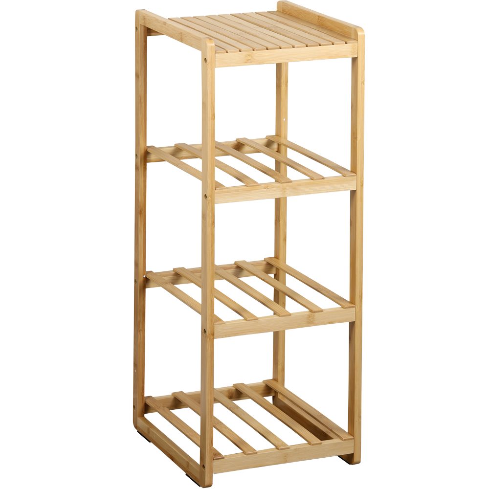 KESPER® Regal Aufbewahrungsregal l mit 3 Boxen, Bambus, FSC, 1-tlg. – Bild 4 von 4