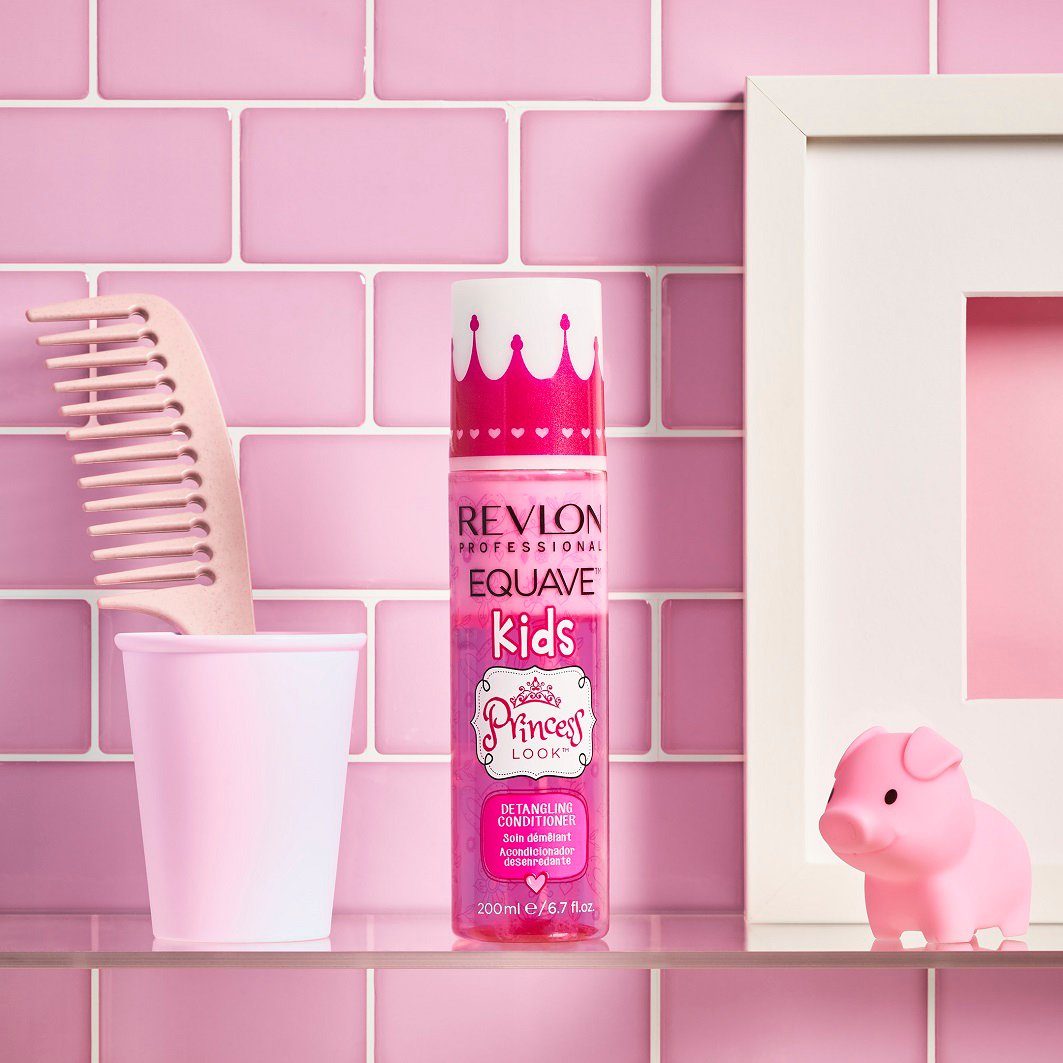 REVLON PROFESSIONAL Haarspülung EQUAVE PRINCESS LOOK DETANGLING CONDITIONER, Blumiger Duft, frei von Parabenen, Farbstoffen und Allergenen.