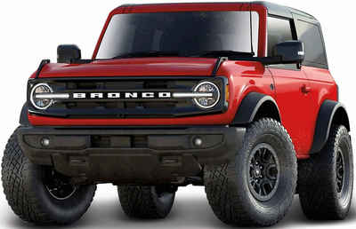 Maisto® Sammlerauto Ford Bronco '21, 2 doors Wildtrack, Maßstab 1:18