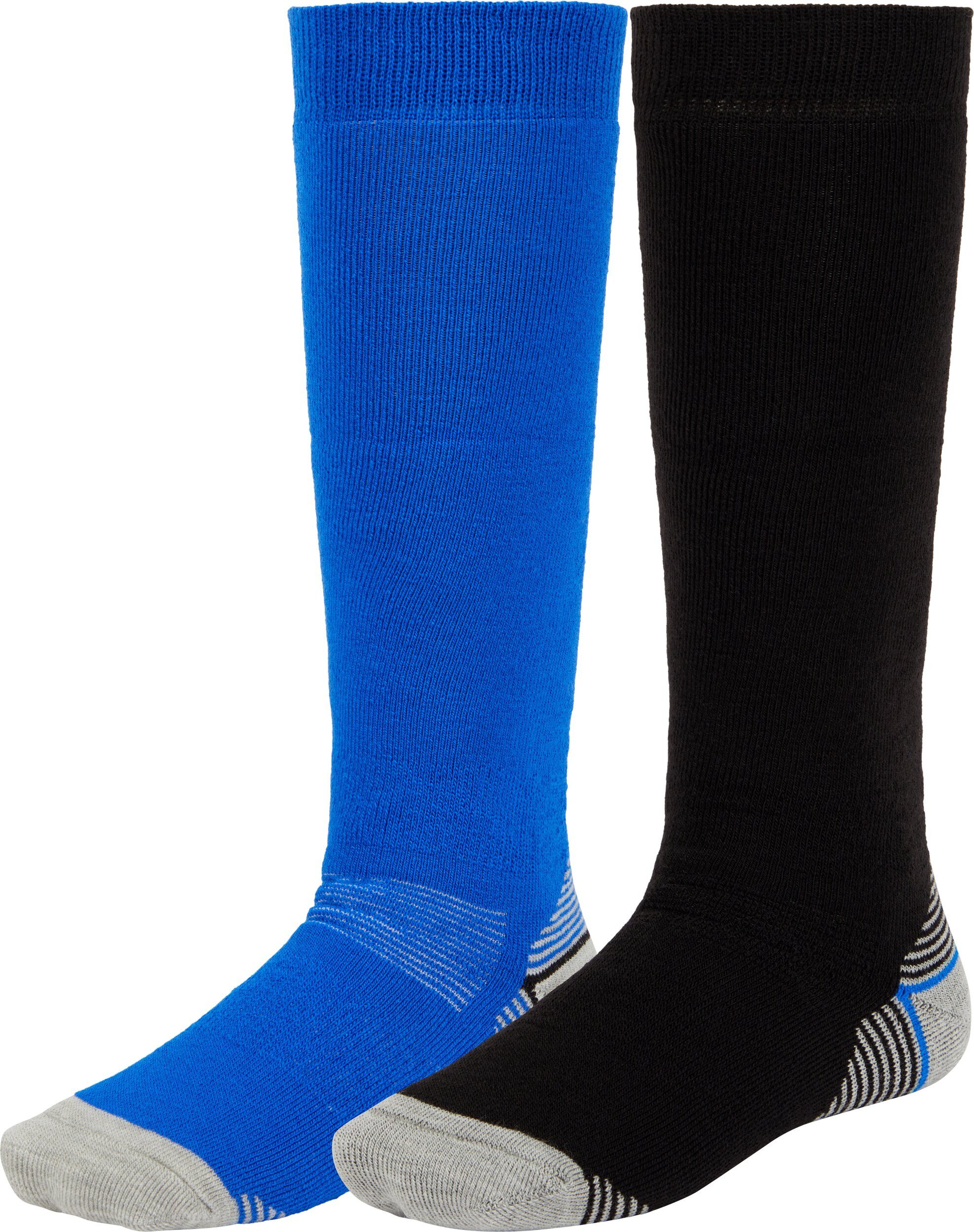 McKINLEY Skisocken Ki.-Socke Rob jrs 2-pack McK V3 BLACK NIGHT/BLUE ROY