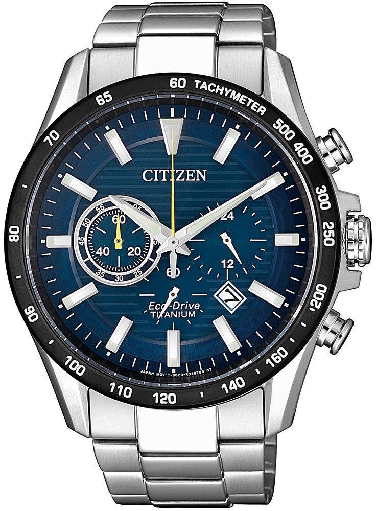 Citizen Chronograph CA4444-82L, Armbanduhr, Herrenuhr, Solar, Titan, Stoppf günstig online kaufen
