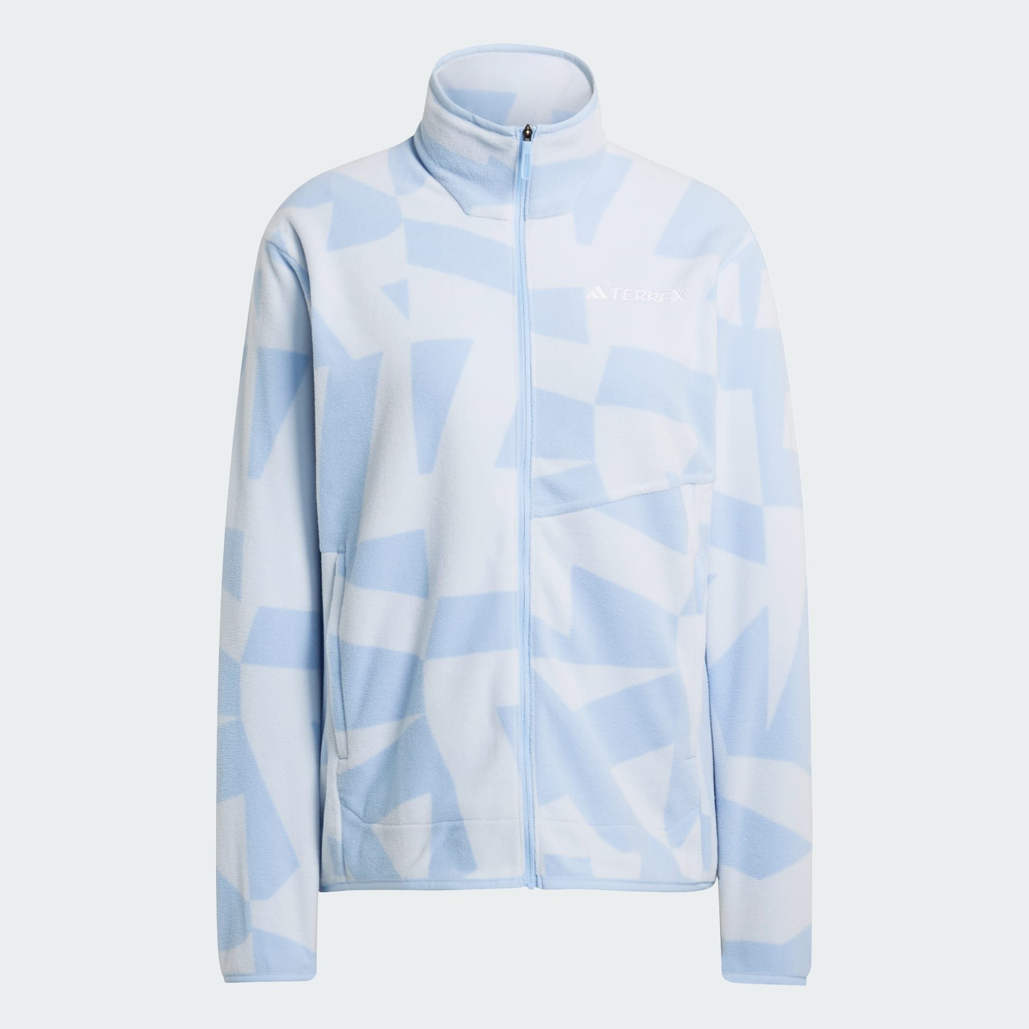 adidas TERREX Fleecejacke TERREX MULTI PRINTED FULL-ZIP FLEECEJACKE (1-St)