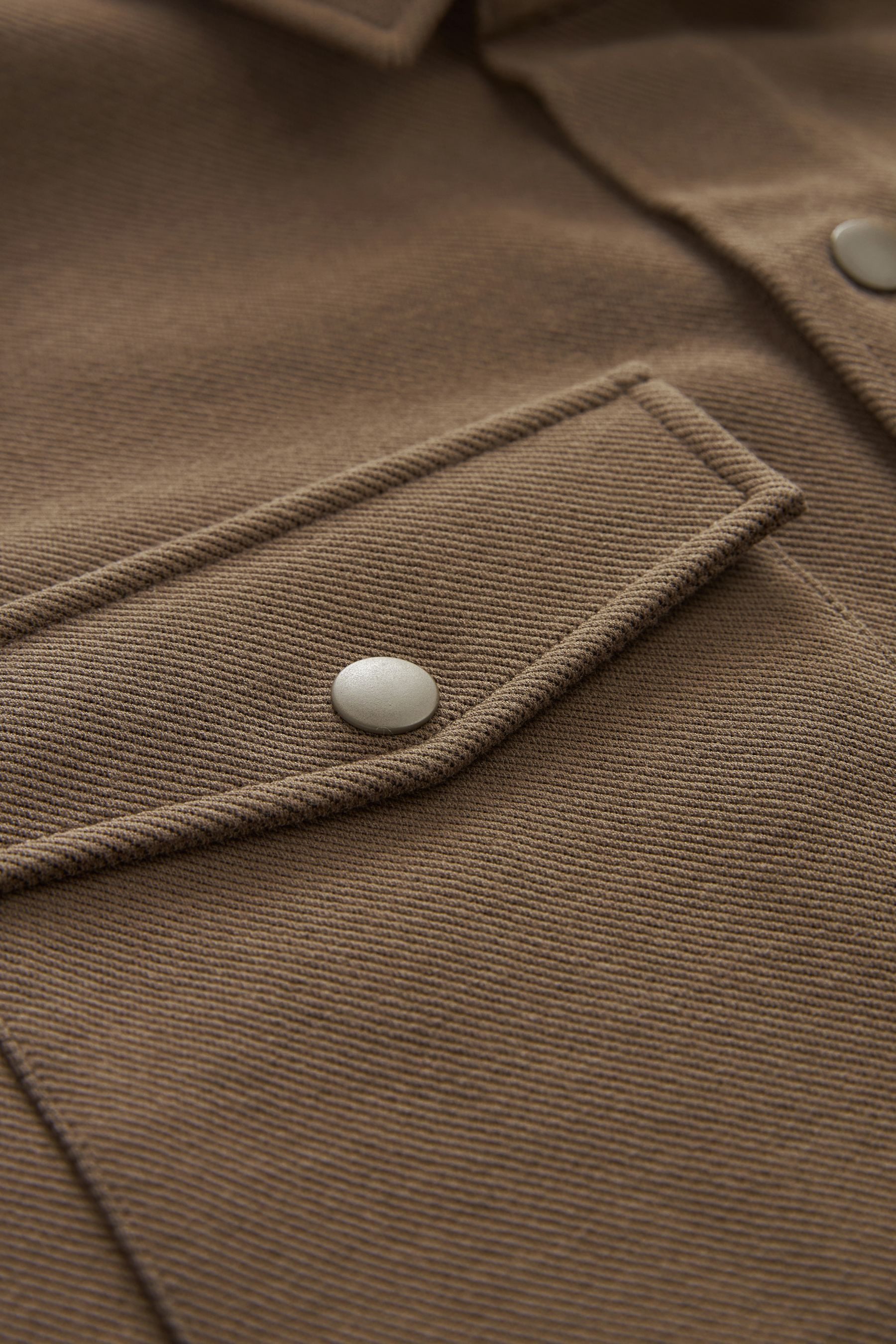 Next Hemdjacke Hemdjacke aus Jersey (1-St)