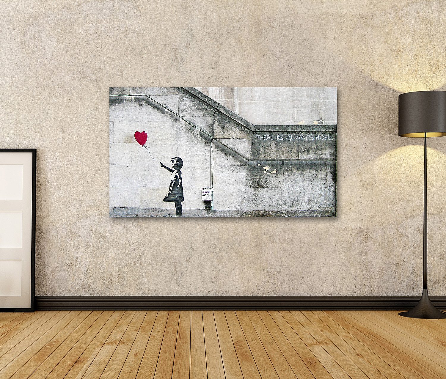 islandburner Leinwandbild Banksy Bilder günstig online kaufen