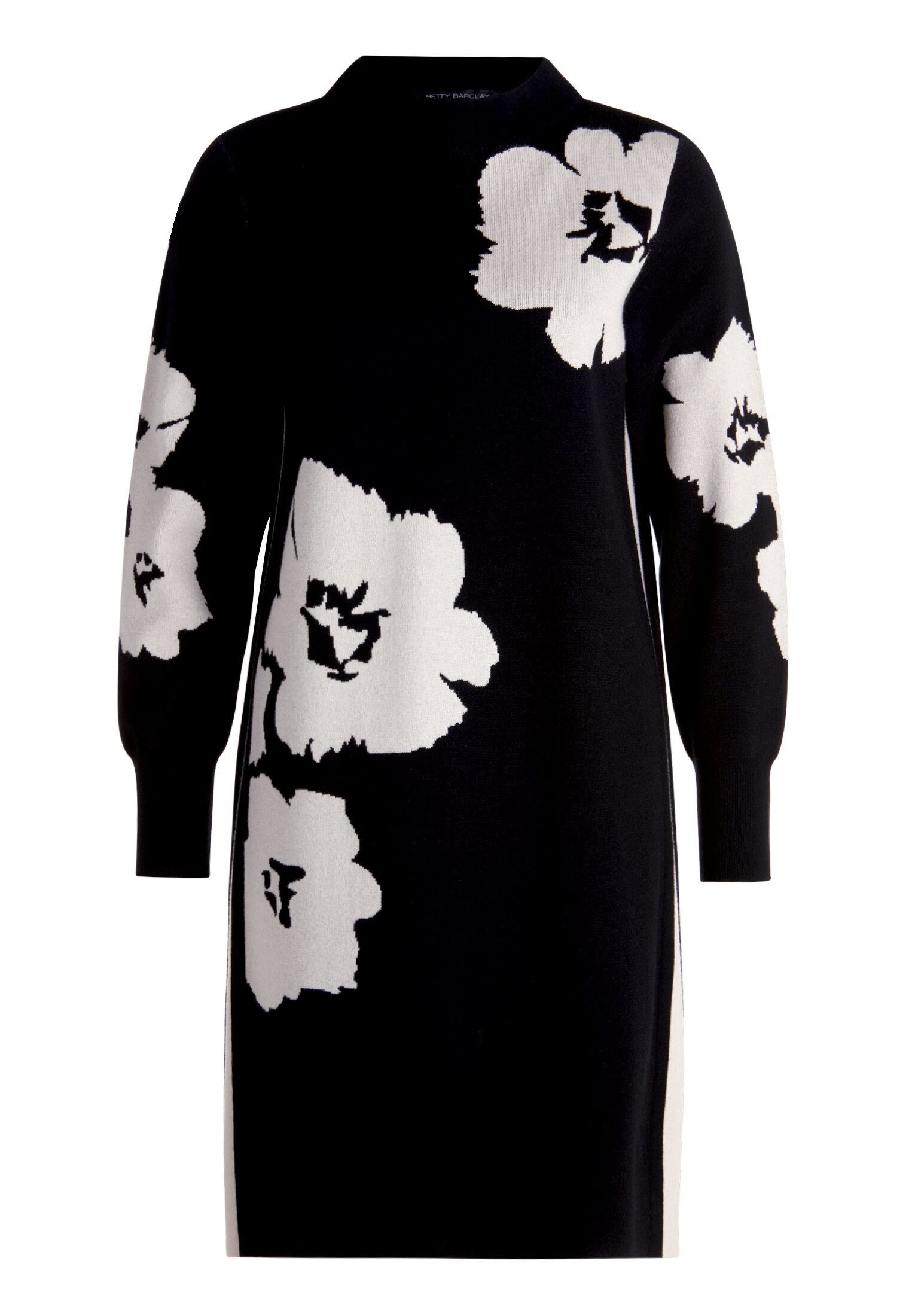 Betty Barclay Strickkleid Damen mit Stehkragen