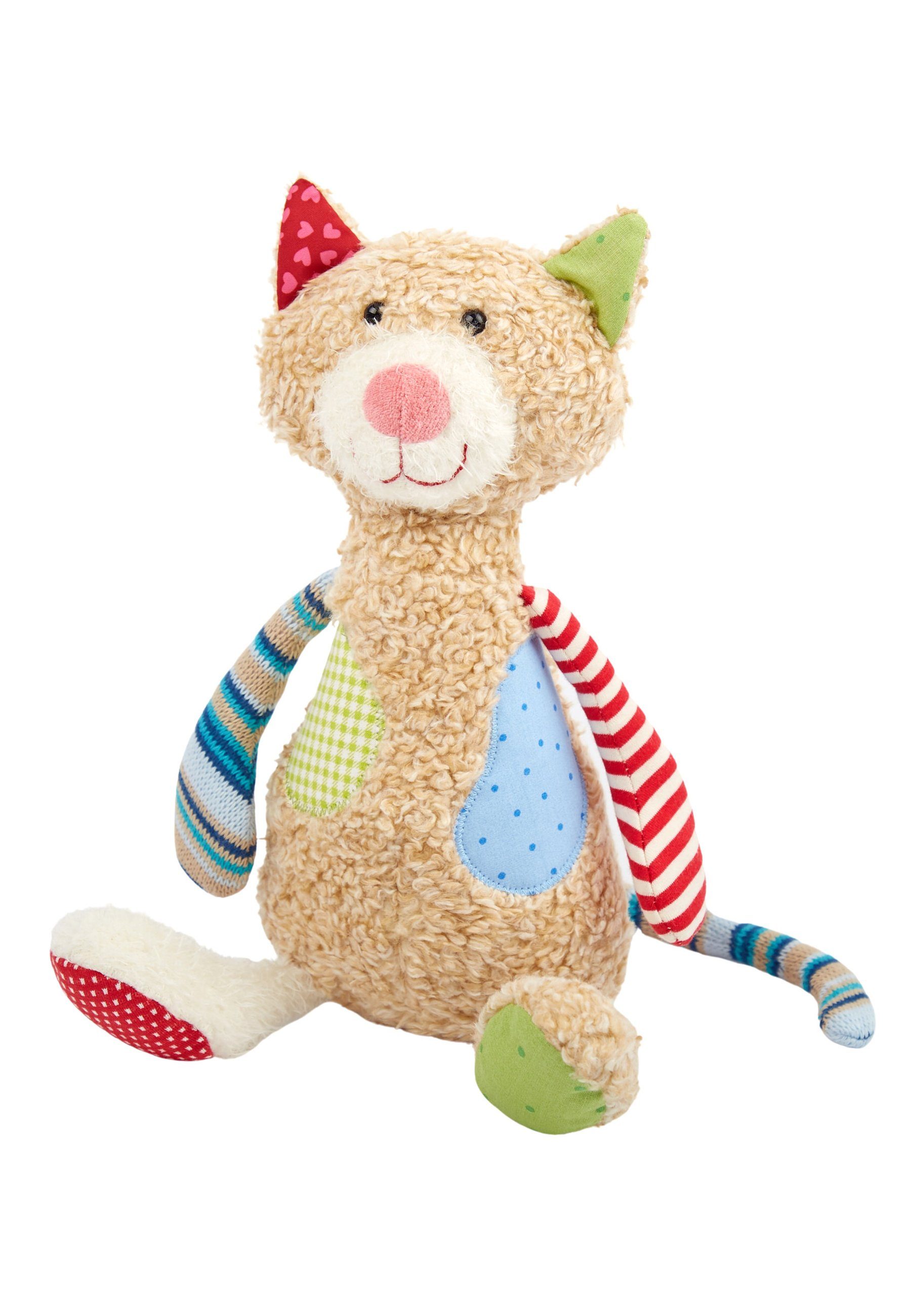 Sigikid Kuscheltier Kuscheltier Katze Patchwork Sweety (1-St)