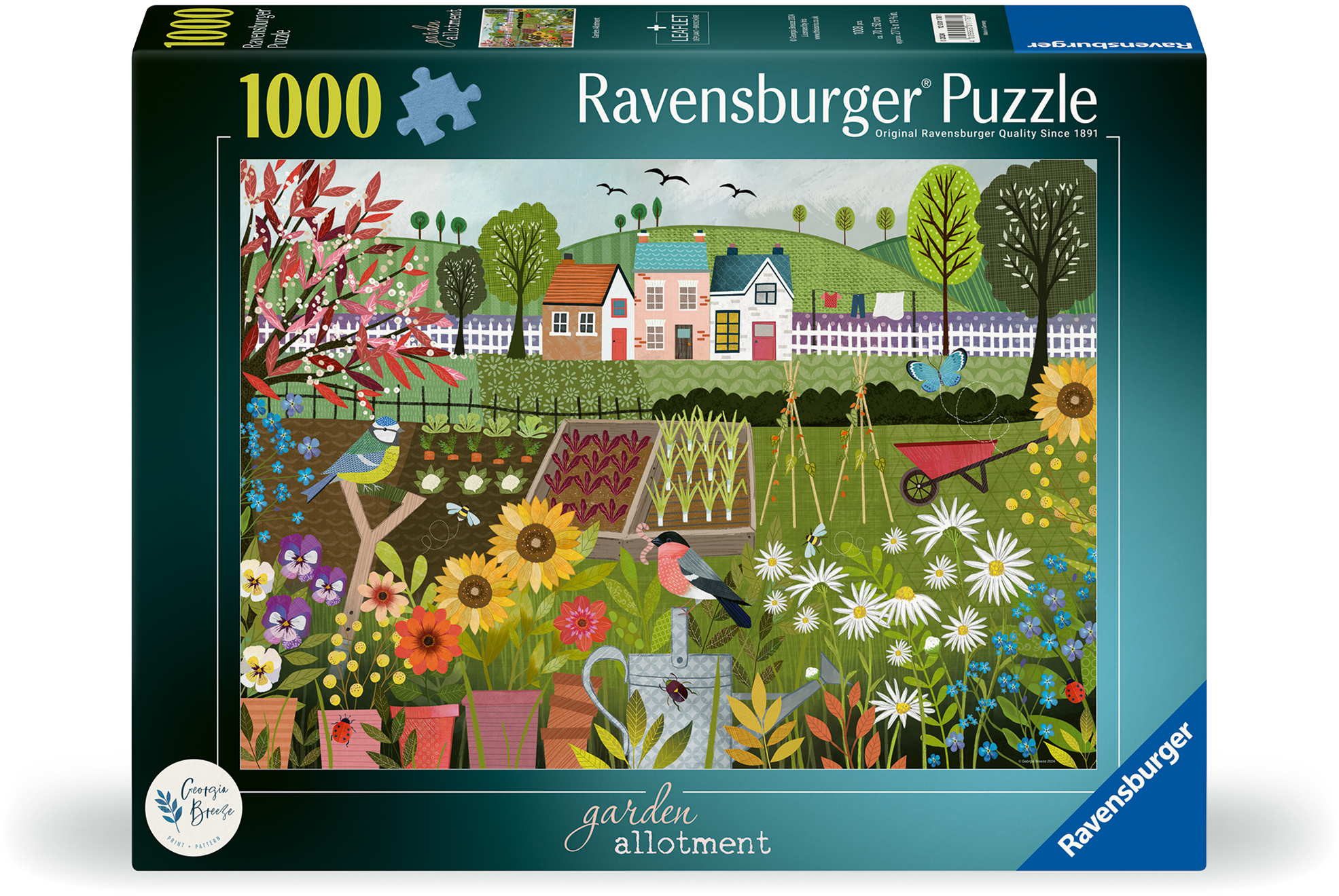 Ravensburger Puzzle 1000 Teile Puzzle Garden Allotment 12001178, Puzzleteile