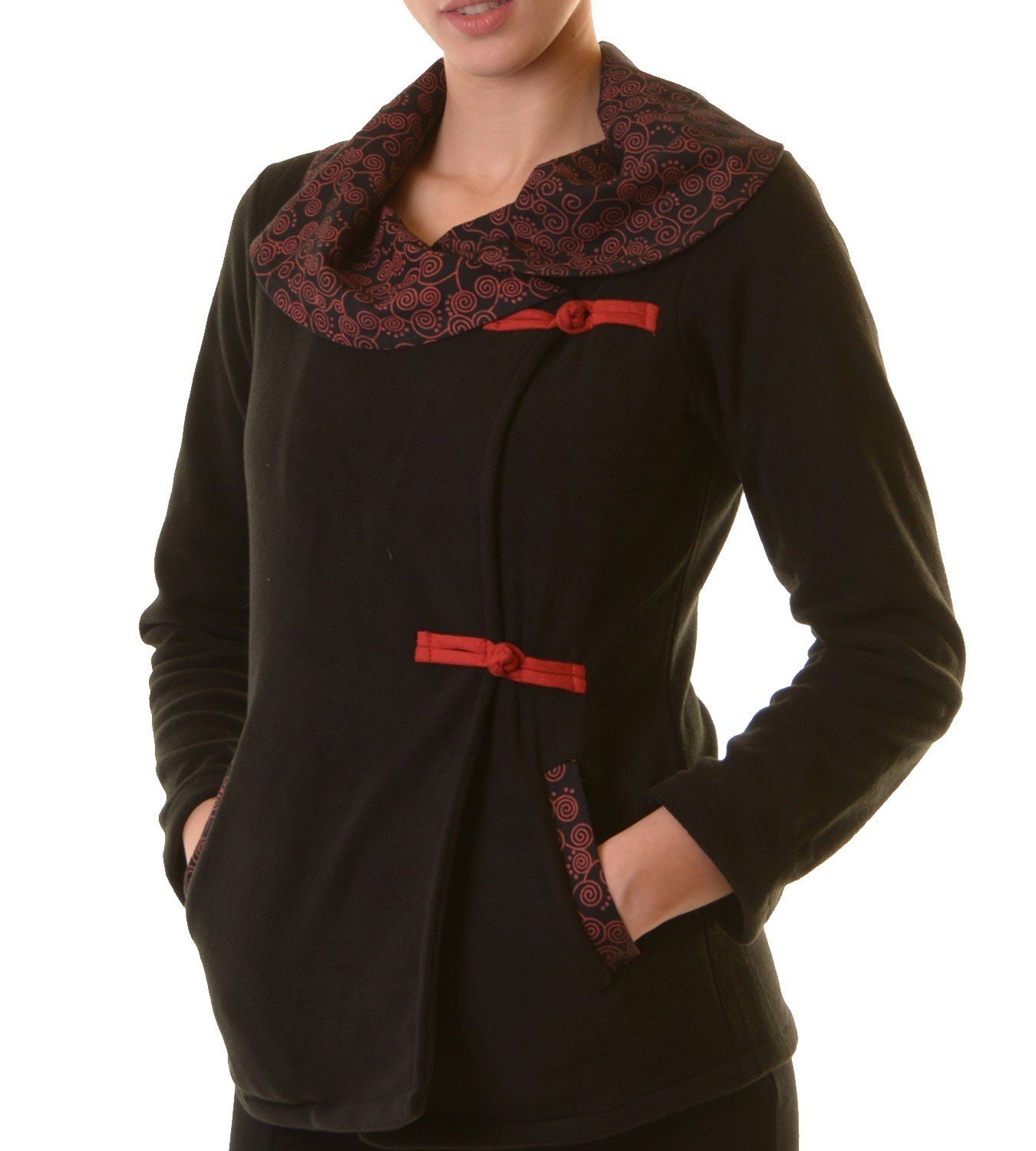 KUNST UND MAGIE Fleecejacke Fleece Jacke günstig online kaufen
