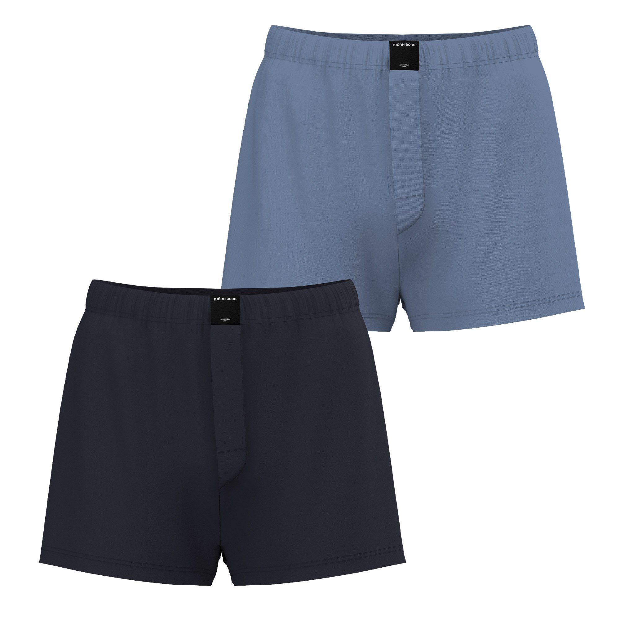 Boxershorts Herren Web-Boxershorts 2er Pack Baumwolle