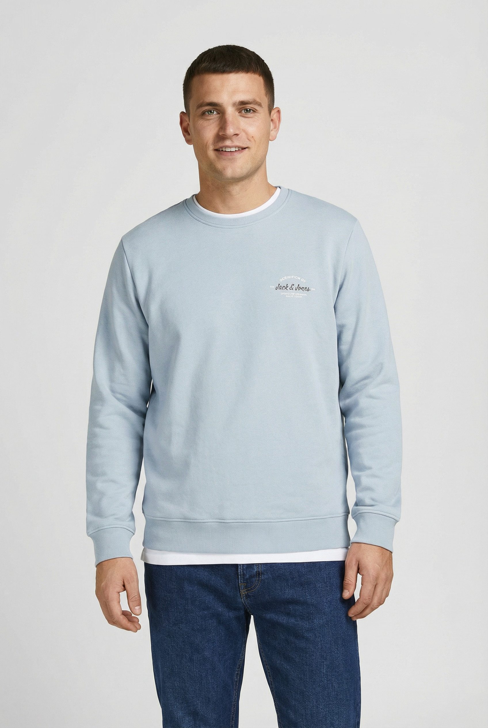 Jack & Jones PlusSize Sweatshirt JJBRANDON SWEAT CREW NECK PLS