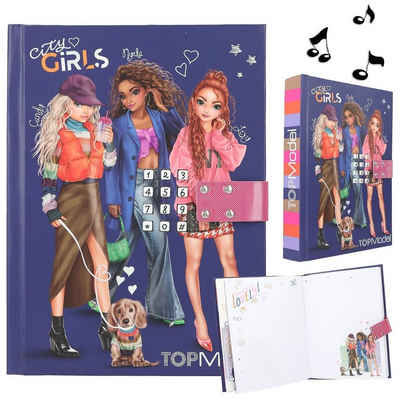 Depesche Elektronisches Tagebuch TOPModel Geheimcode Tagebuch mit Sound CITY GIRLS