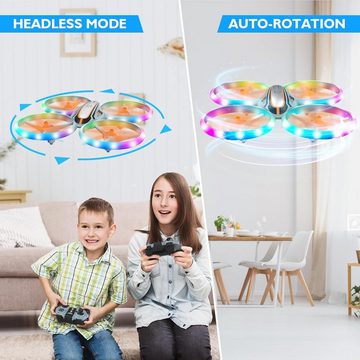 LEAPRCSTORE i9 Drohne für Kinder, RC Quadrocopter Drohne (mit Kopflos Modus, Höhenhaltung und 3D Flip, Spielzeug und Geschenke)