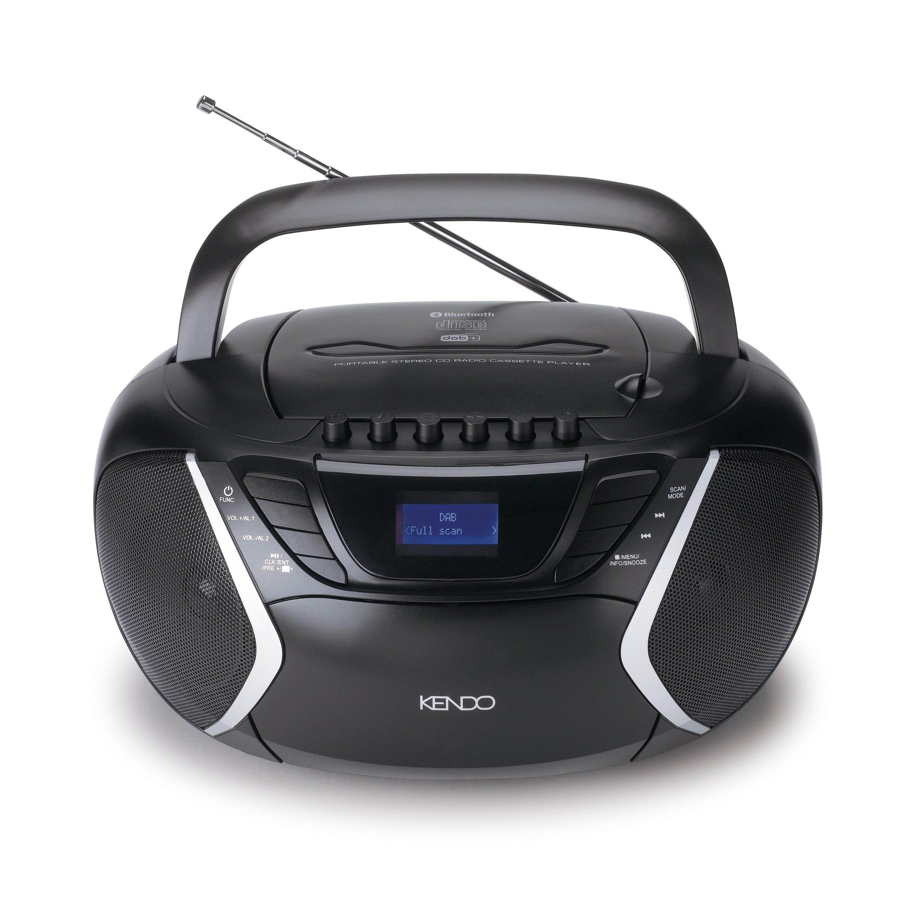 Kendo 25EX Digitalradio (DAB) (DAB+ Radio, CD-Player, Kassettendeck, kompakt)