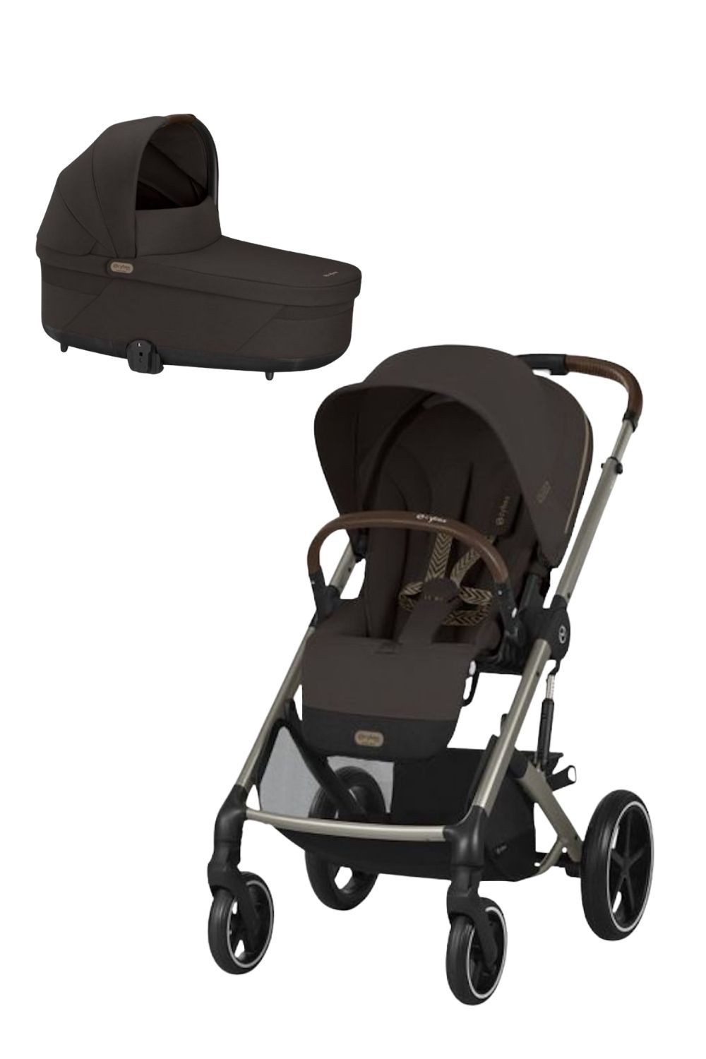 Cybex Kombi-Kinderwagen Balios S Lux Kinderwagen inkl. Babywanne