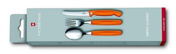 Victorinox Taschenmesser Swiss Classic Besteck-Set, 3-teilig, orange