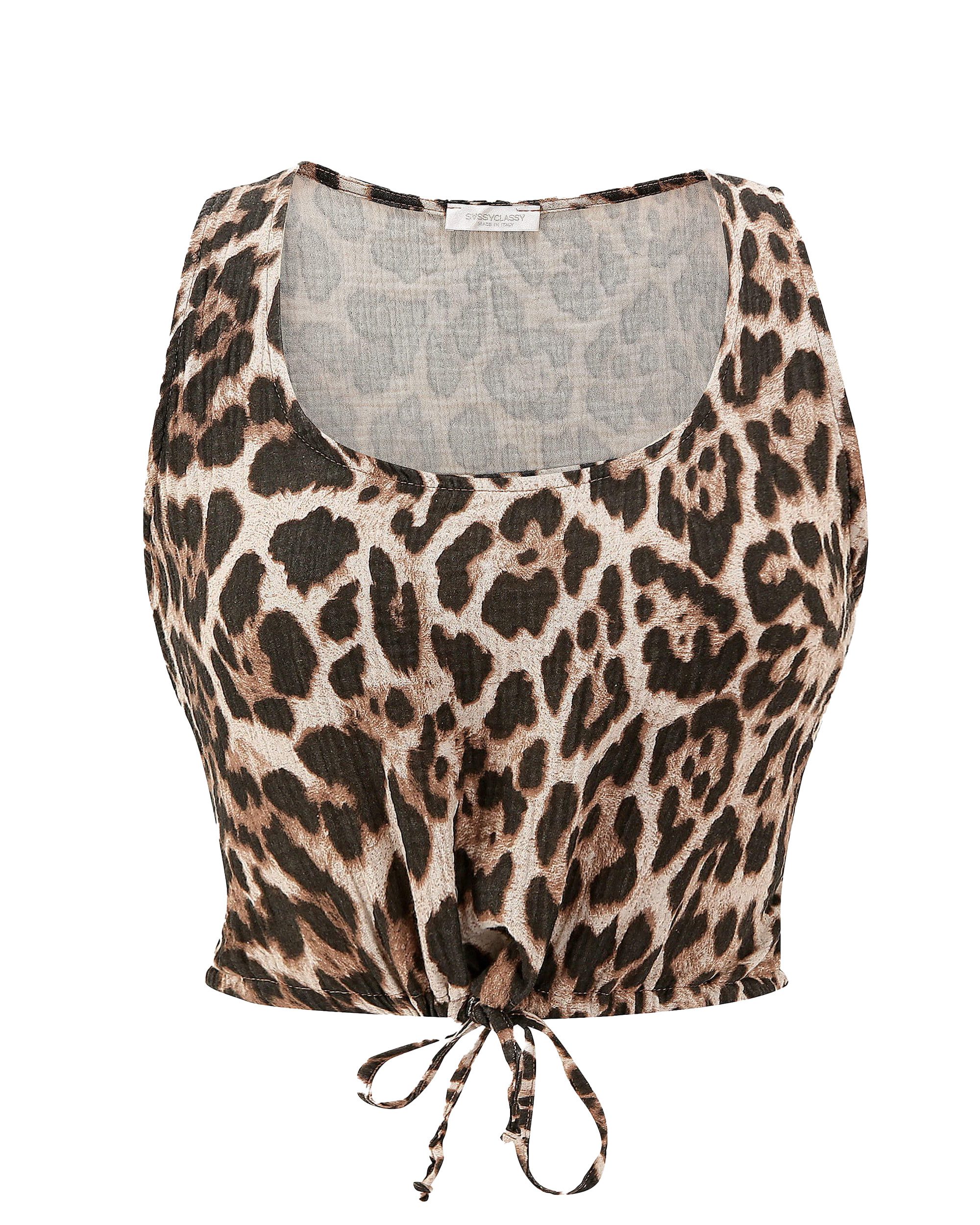 SASSYCLASSY Crop-Top Musselin Trägertop für Damen Sommerliches Musselintop günstig online kaufen