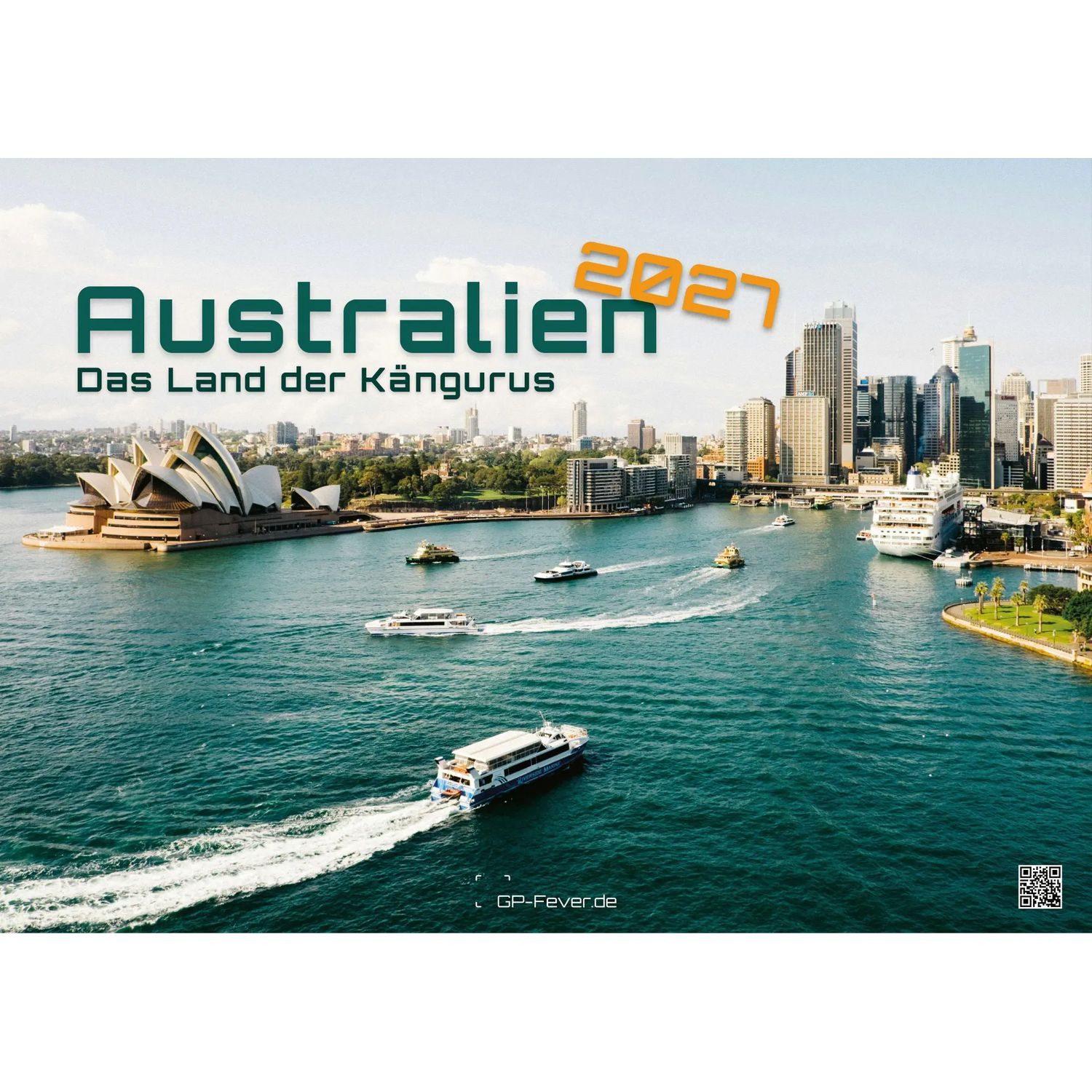 Wandkalender Australien - das Land der Kängurus - 2027 - Kalender DIN A3
