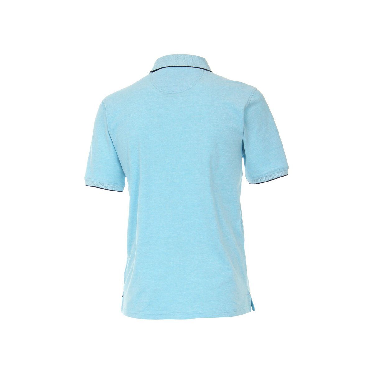 blau Hellblau (1-tlg) regular CASAMODA Poloshirt