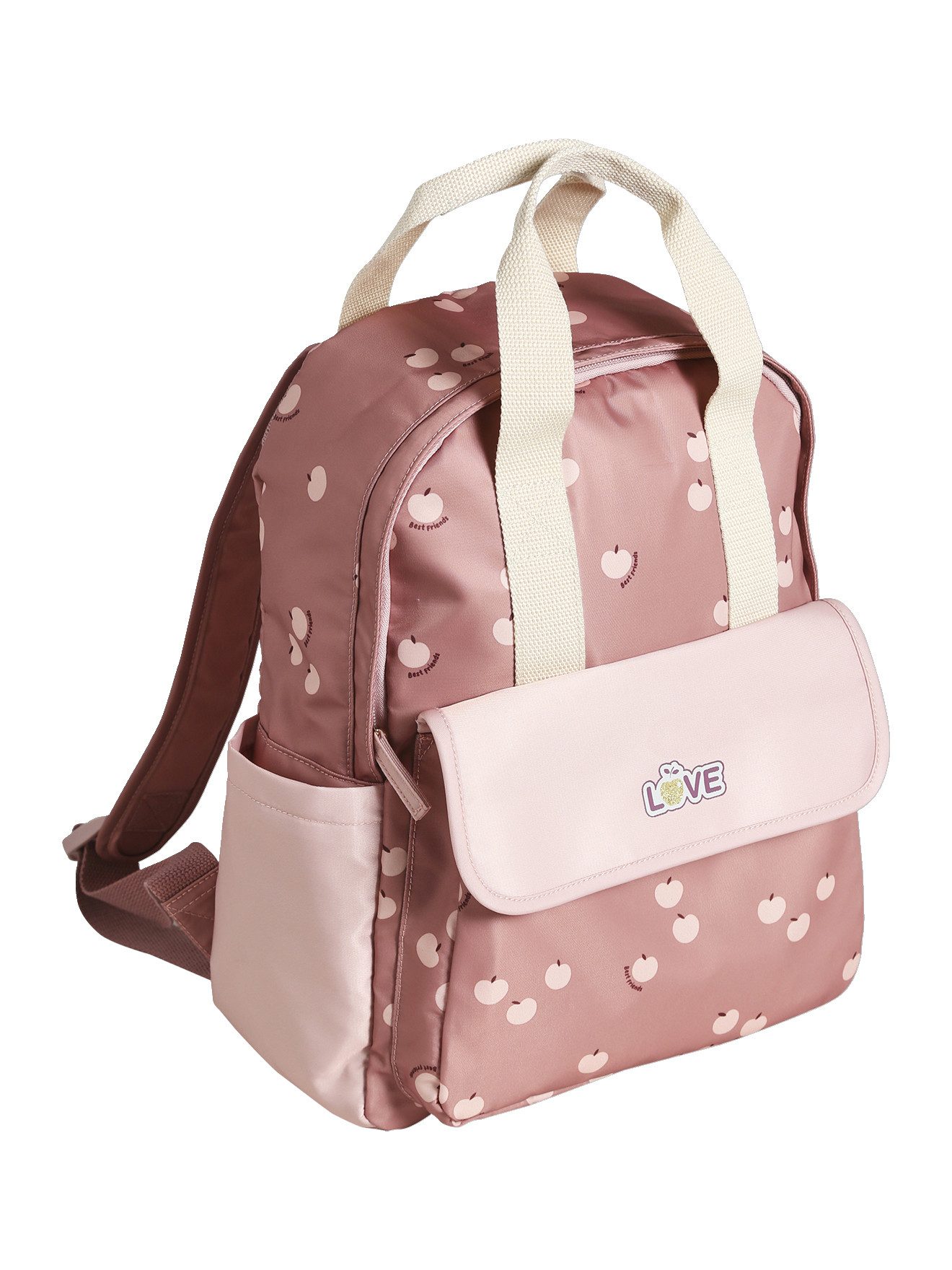 vertbaudet Sporttasche Mädchen Rucksack APFEL