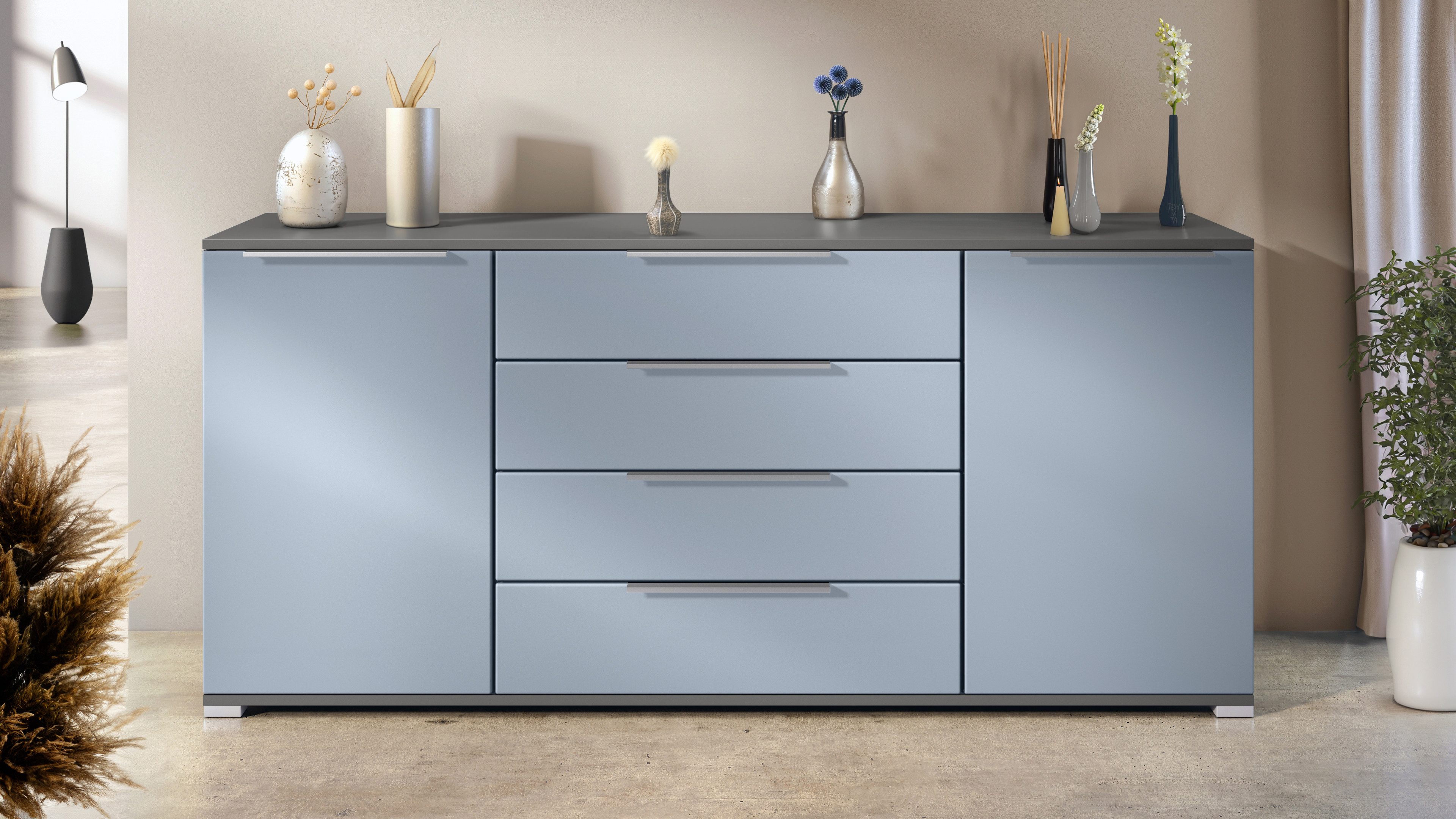 Vladon Sideboard Linio V2 (Moderne Kommode, günstig online kaufen