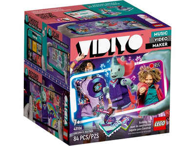 LEGO® Konstruktionsspielsteine LEGO® VIDIYO - Unicorn DJ BeatBox, (Set, 84 St)