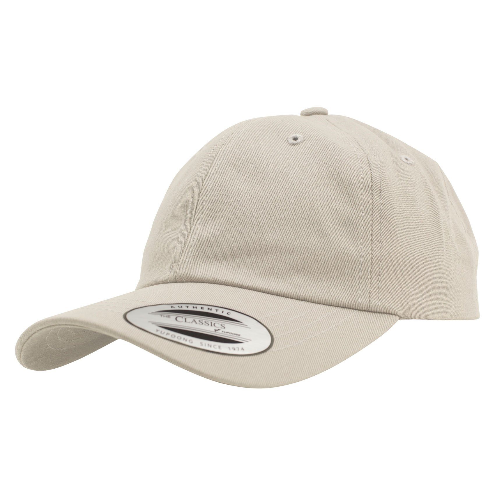 Twill - Flexfit Low Cap Baseball stone Profile Cotton