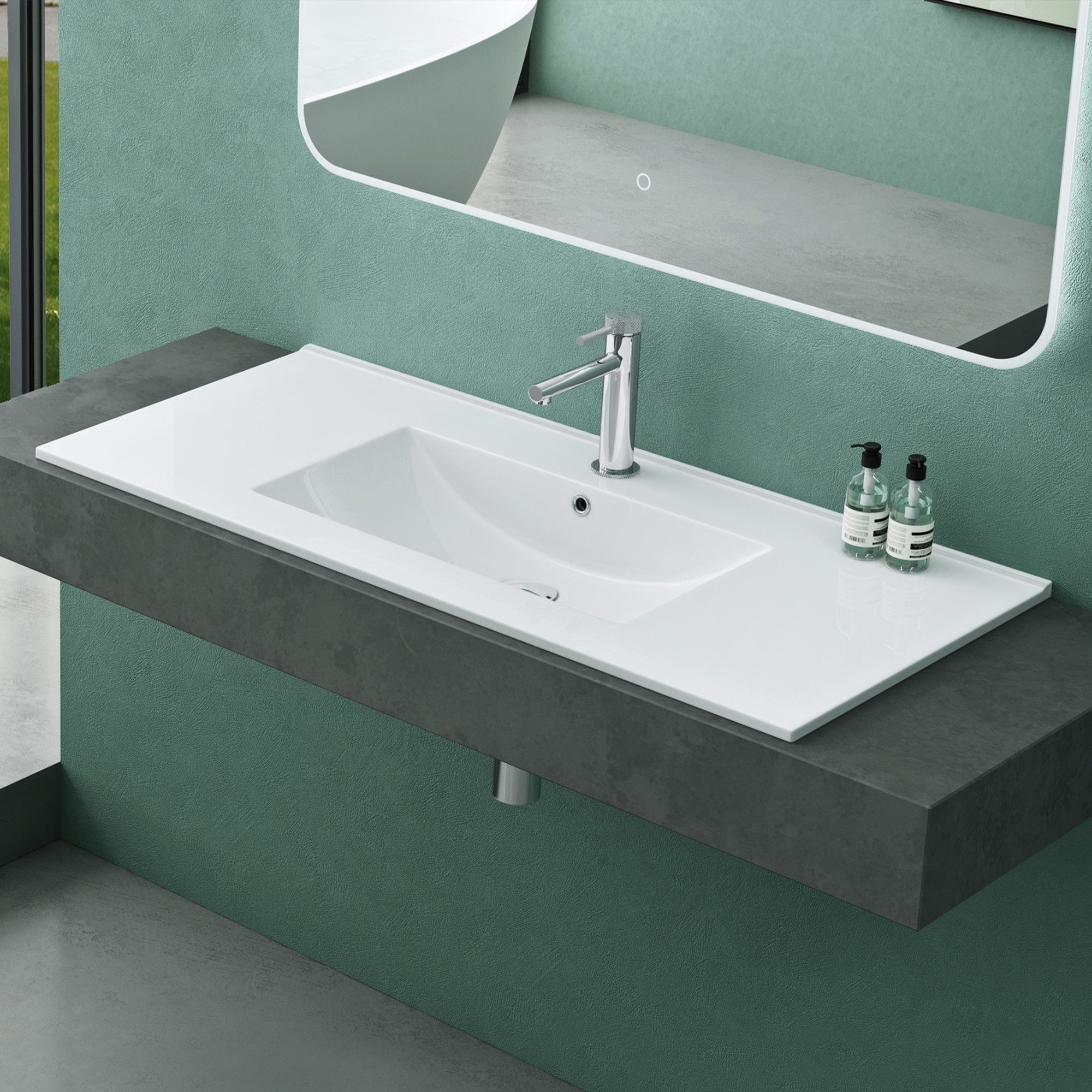 Mai & Mai Waschbecken Einbauwaschbecken Waschtisch günstig online kaufen