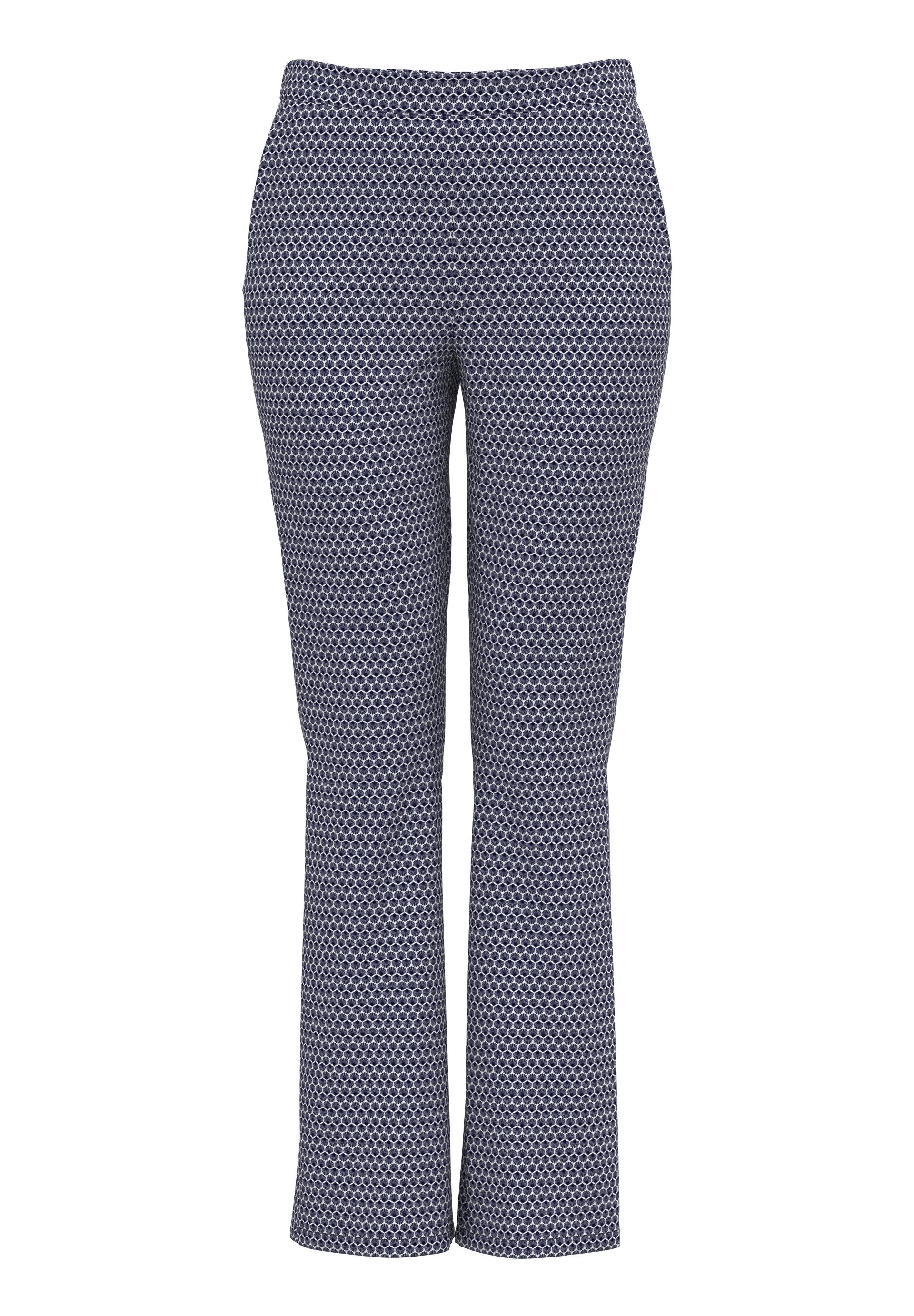 FRANK WALDER Schlupfhose mit minimalistischem Print günstig online kaufen