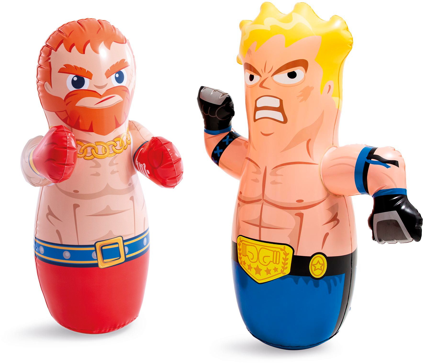 Intex Aufblasbare Schwimmfigur Aufblasfigur Bop Bags Boxer oder Wrestler Figur zufällige Auswahl