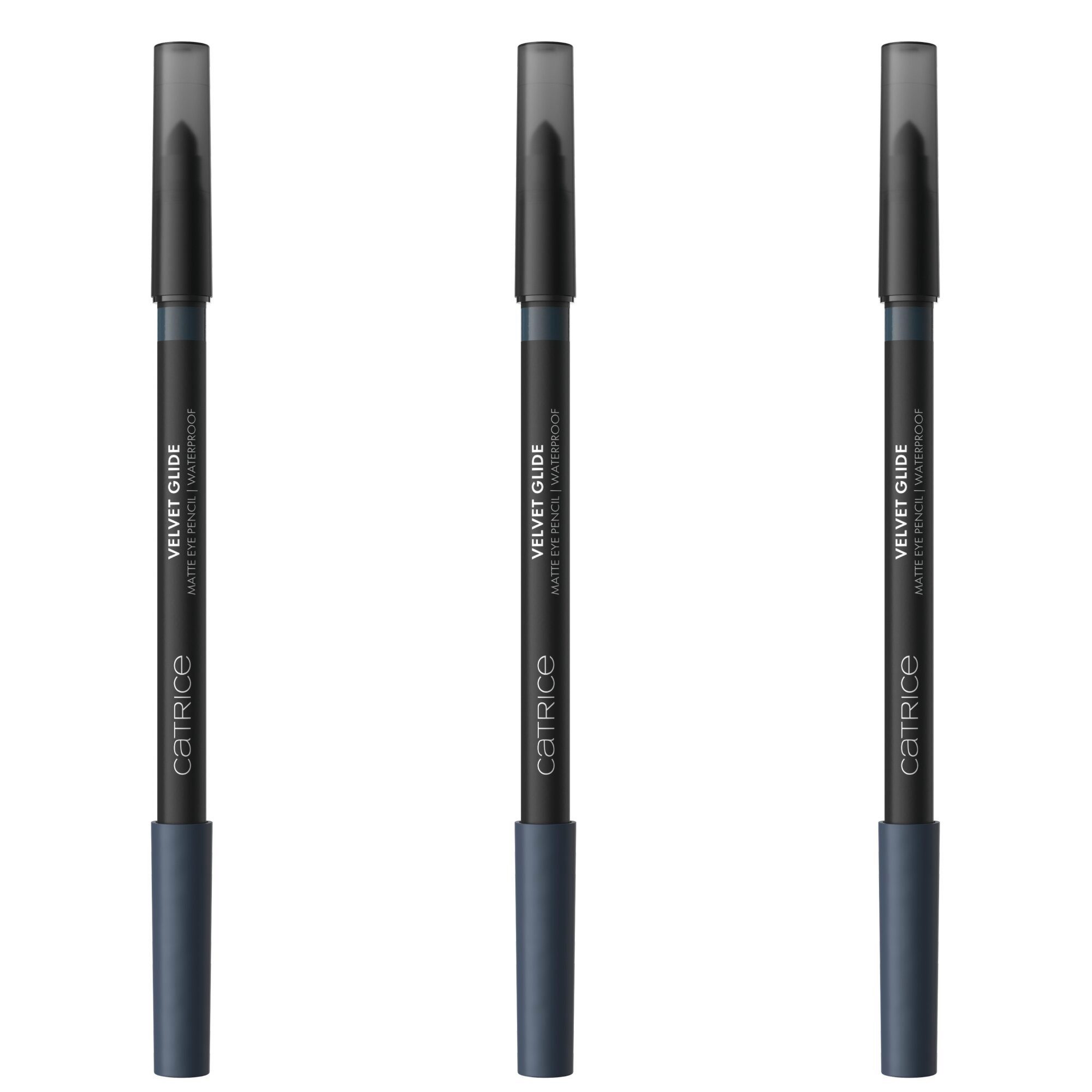 Catrice Kajal Velvet Glide Matte Eye Pencil, 3-tlg.