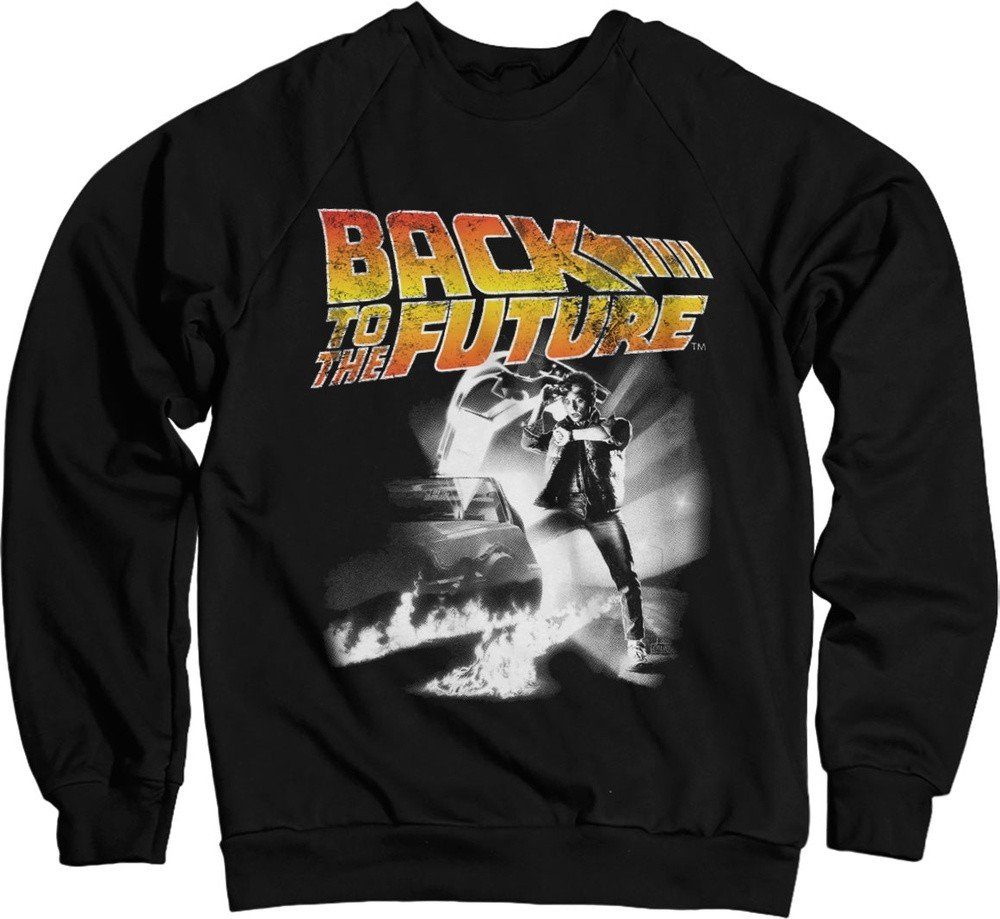 Back to the Future Rundhalspullover