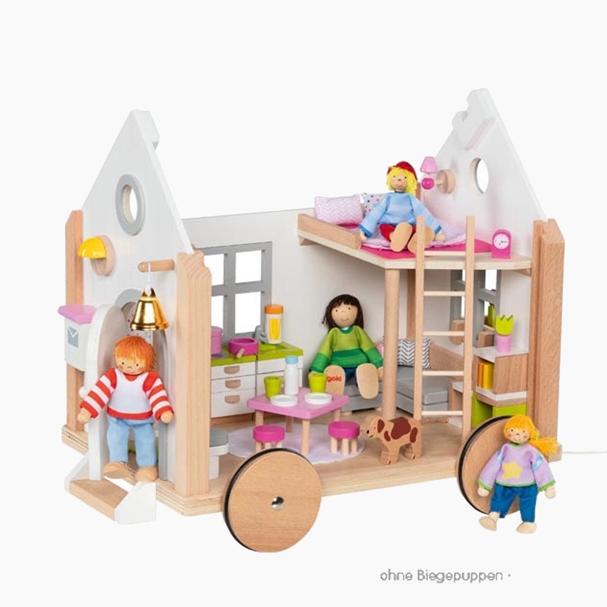 goki Puppenhaus Tiny House Hygge, (packung, 40-tlg., spar set), mit passend günstig online kaufen