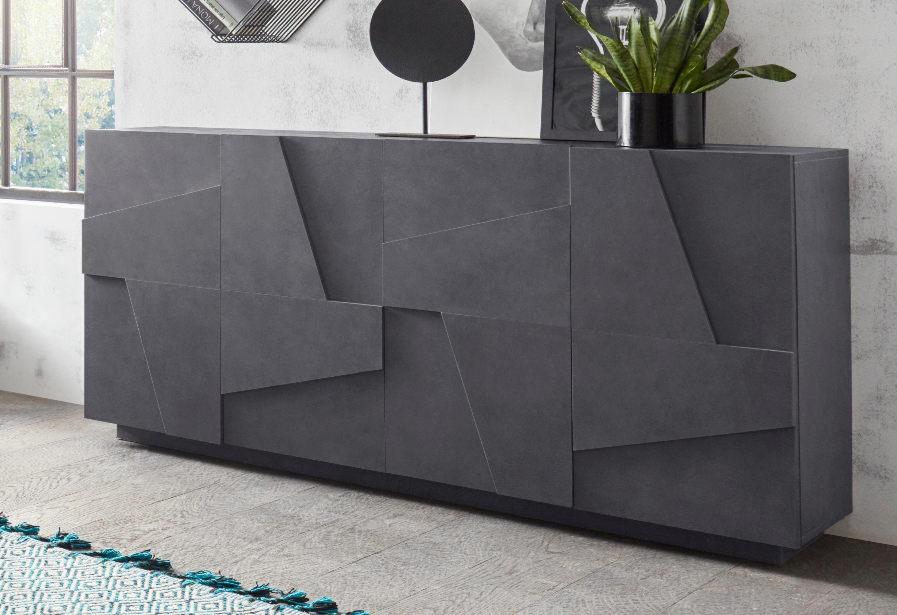 Home affaire Sideboard PING, Breite 162,5 cm