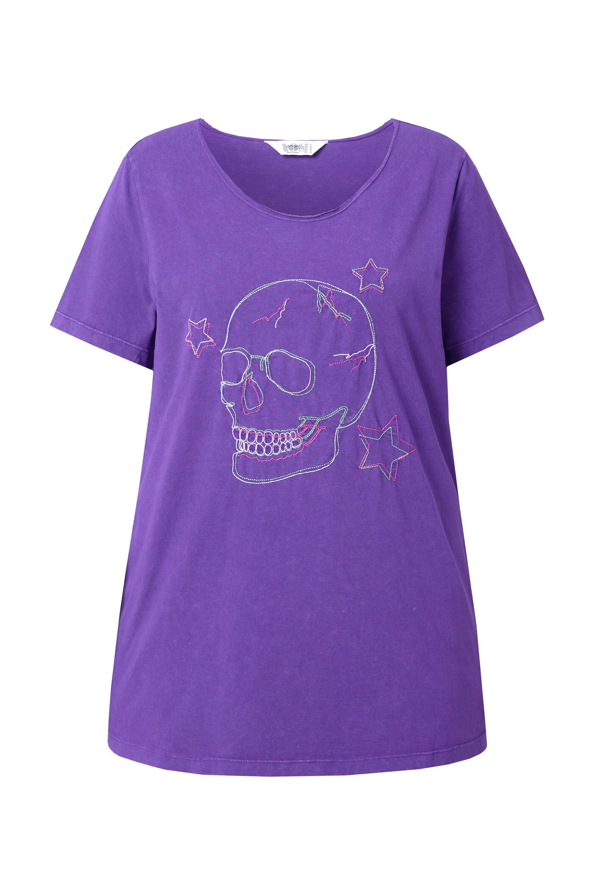 Angel of Style T-Shirt T-Shirt Komfort Fit Totenkopf günstig online kaufen