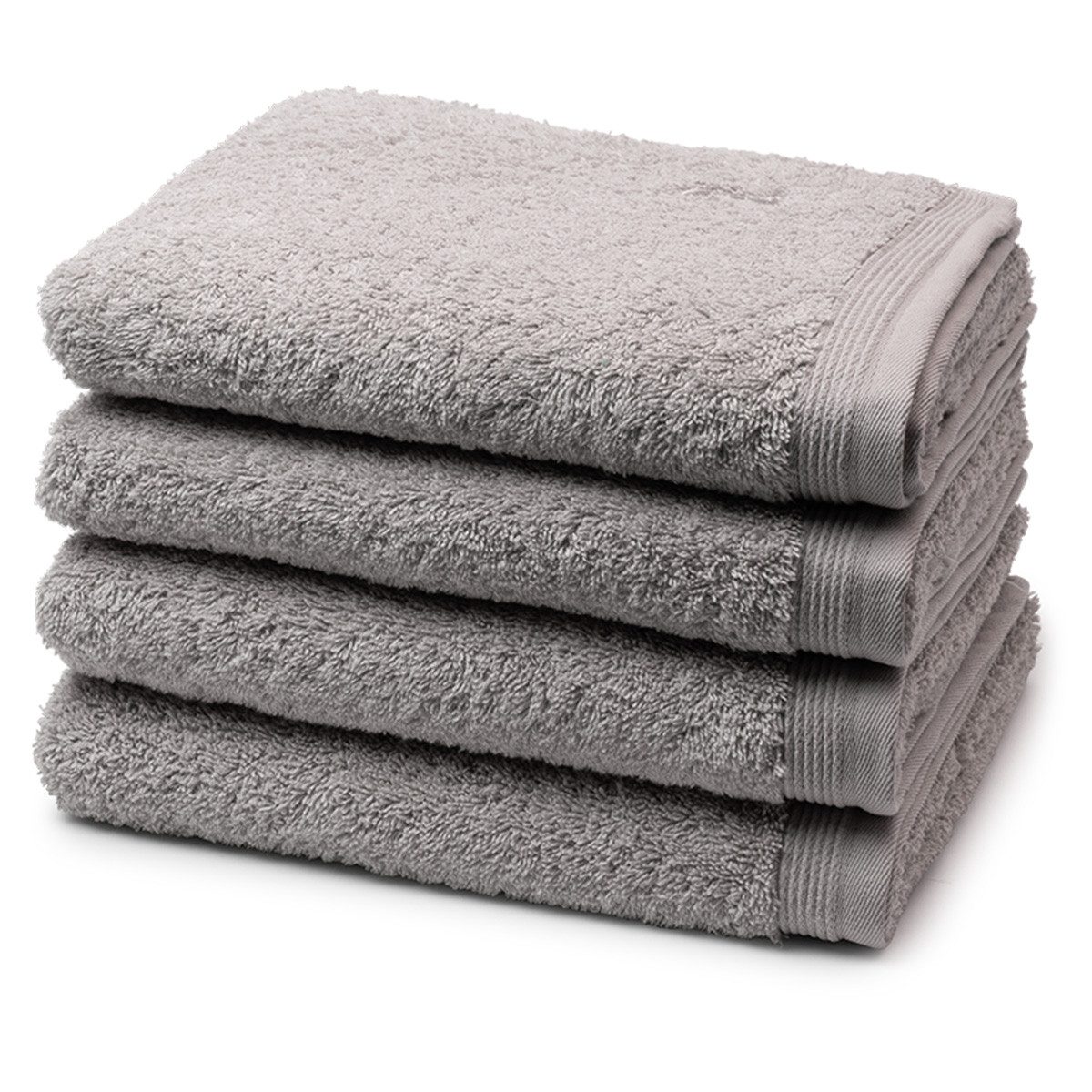 Möve Handtuch Set Superwuschel, Walkfrottee (Spar-Set, 4-St), 4 X Handtuch im Set - Baumwolle - Saugstark