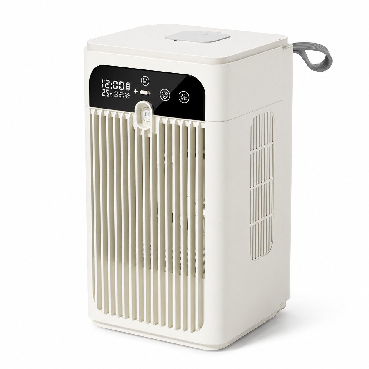 Tekoo Standventilator Mobiles Klimagerät Luftkühler Mini Ventilator USB-C Timer leise